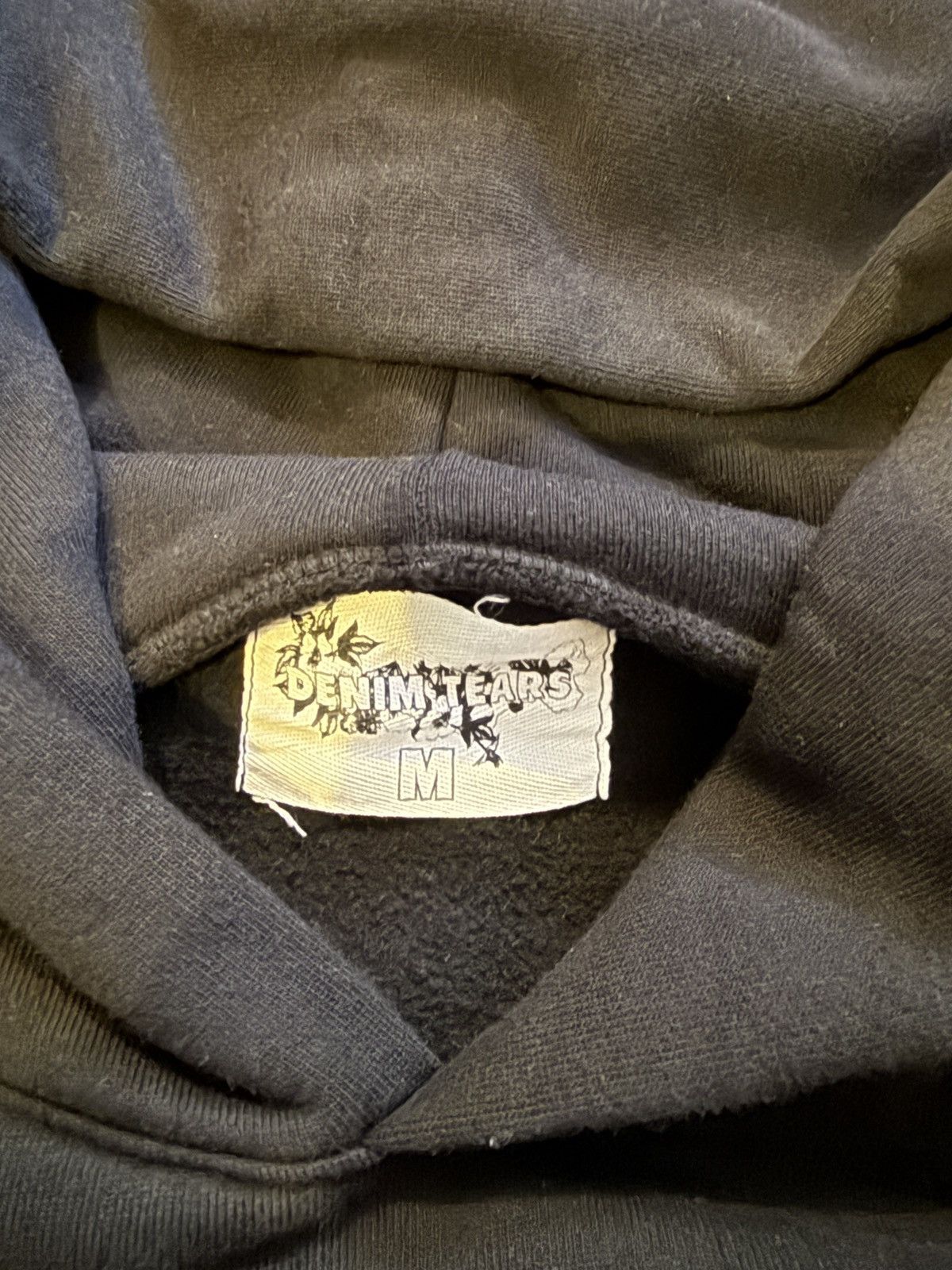 DENIM TEARS DENIM TEARS Black Hoodie Size US M / EU 48-50 / 2 - 3 Thumbnail