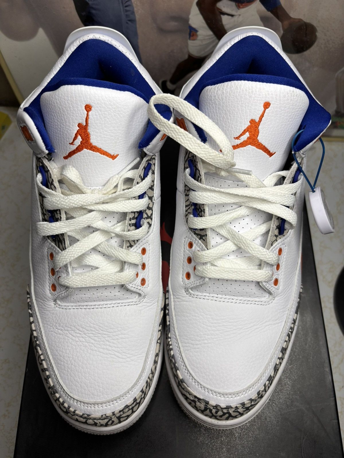 Jordan Brand Air Jordan 3 Retro Knicks Size US 11 / EU 44 - 2 Thumbnail