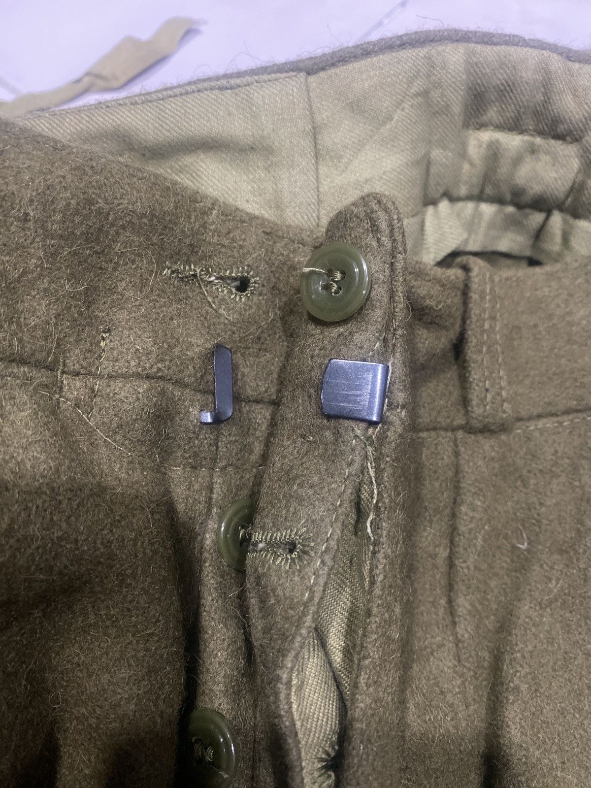 Third & Army × Vintage Vintage 40s Soviet Union Russia Army Military Wool Pants Size US 30 / EU 46 - 18 Thumbnail