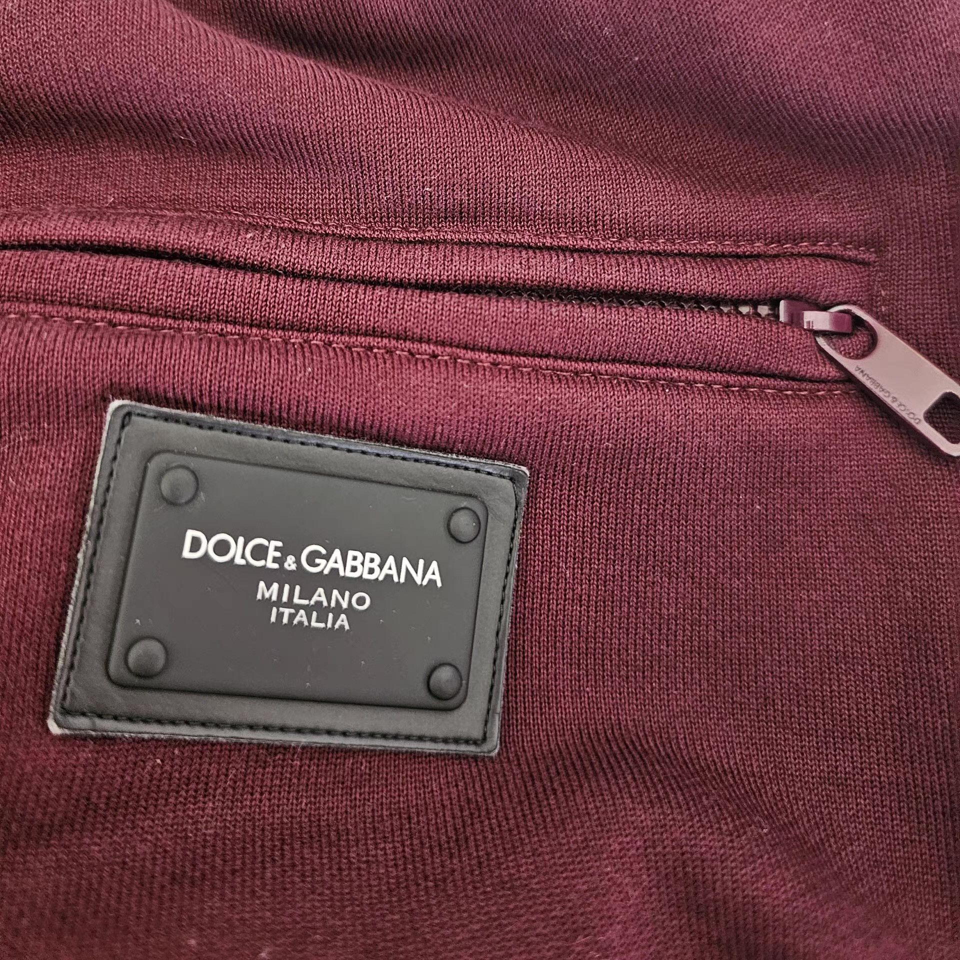 Dolce & Gabbana Dolce&Gabbana burgundy sport shorts. Size US 34 / EU 50 - 4 Thumbnail