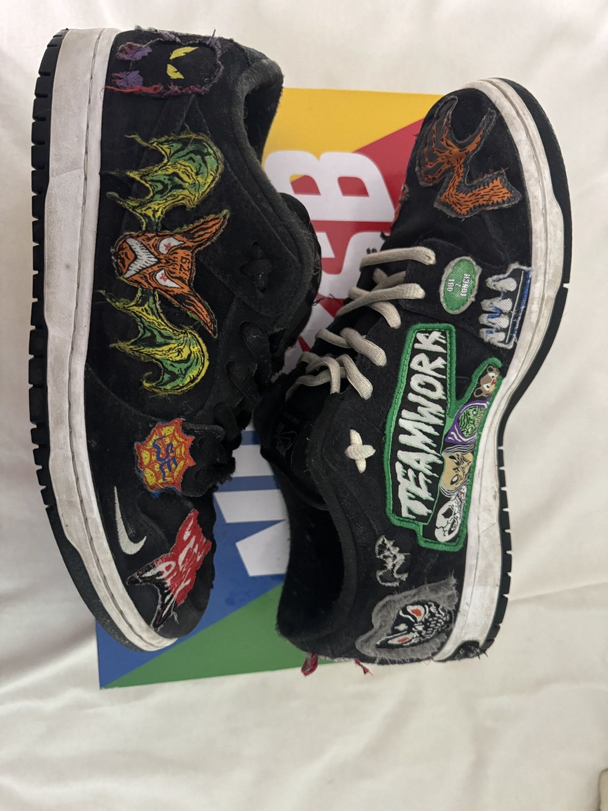 Neckface × Nike Nike Dunk SB low x Neckface Size US 9.5 / EU 42-43 - 1 Thumbnail