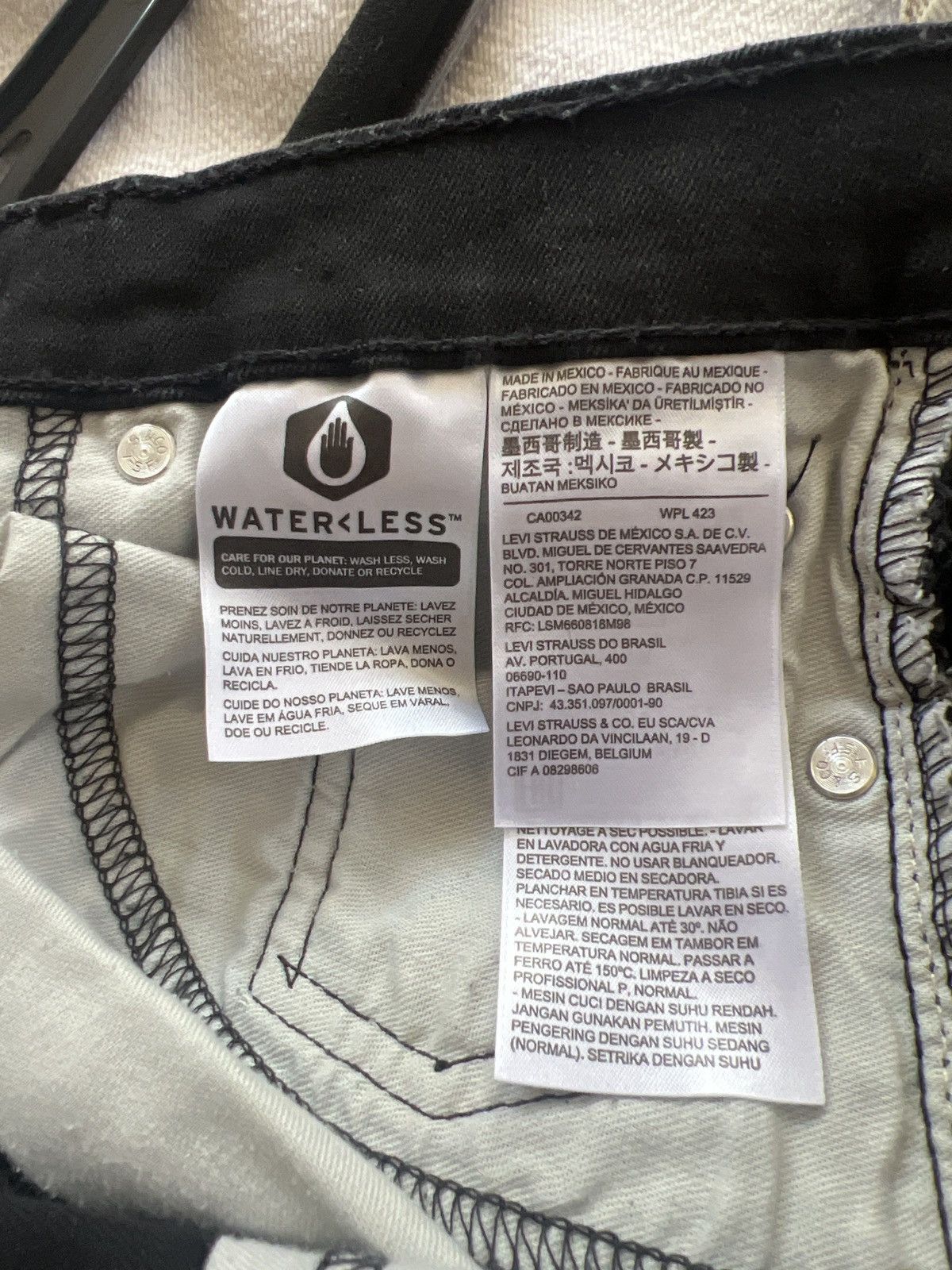 Levi's Levis 502 30x30 Black denim Size US 30 / EU 46 - 1 Thumbnail