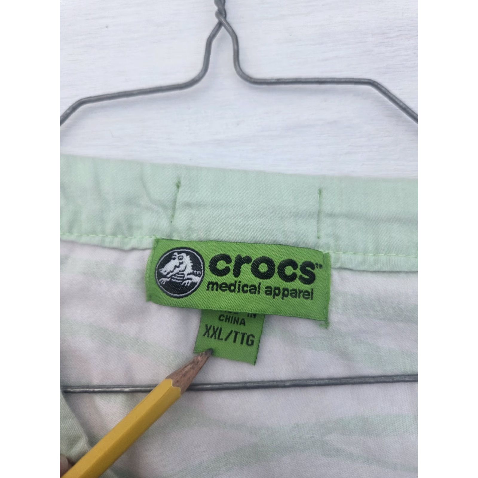 Crocs Crocs Scrub Top Womens 2XL Medical Apparel Solid Multi-Color Shirt Nurse Work Mens Womens Girls Boys Size XXL / US 16-18 / IT 52-54 - 5 Thumbnail