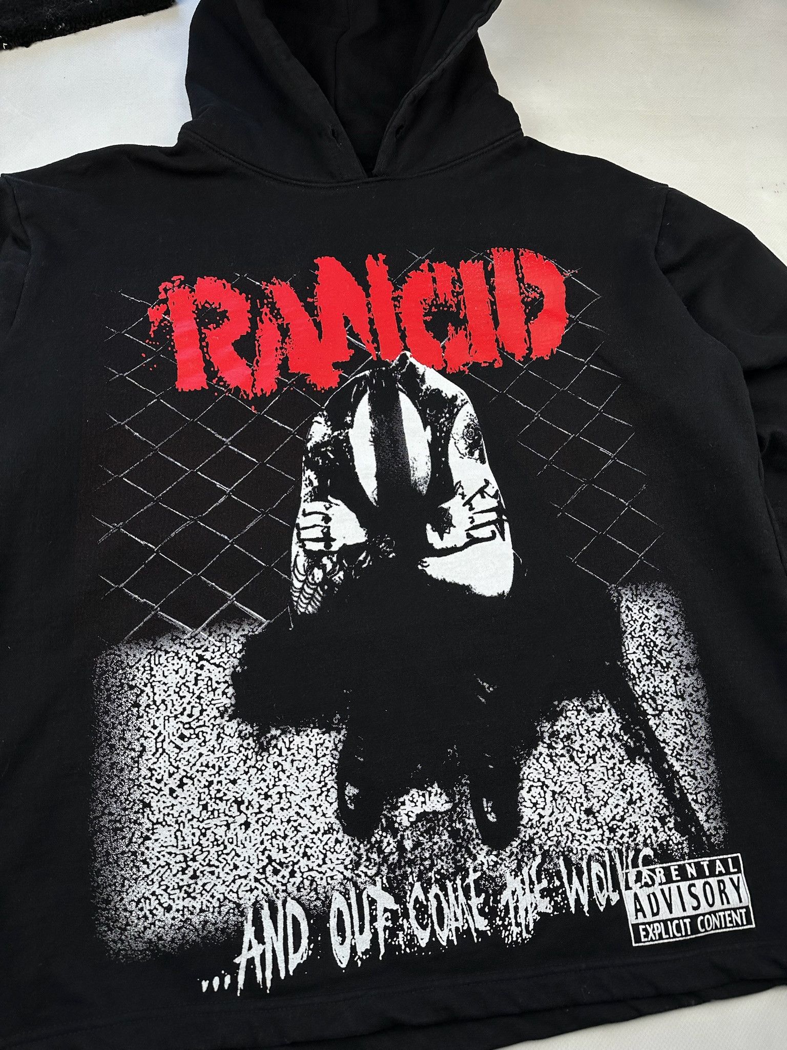 Band Tees × Vintage Vintage 00s Rancid Radical Punk Rock Hoodie Size US M / EU 48-50 / 2 - 5 Thumbnail