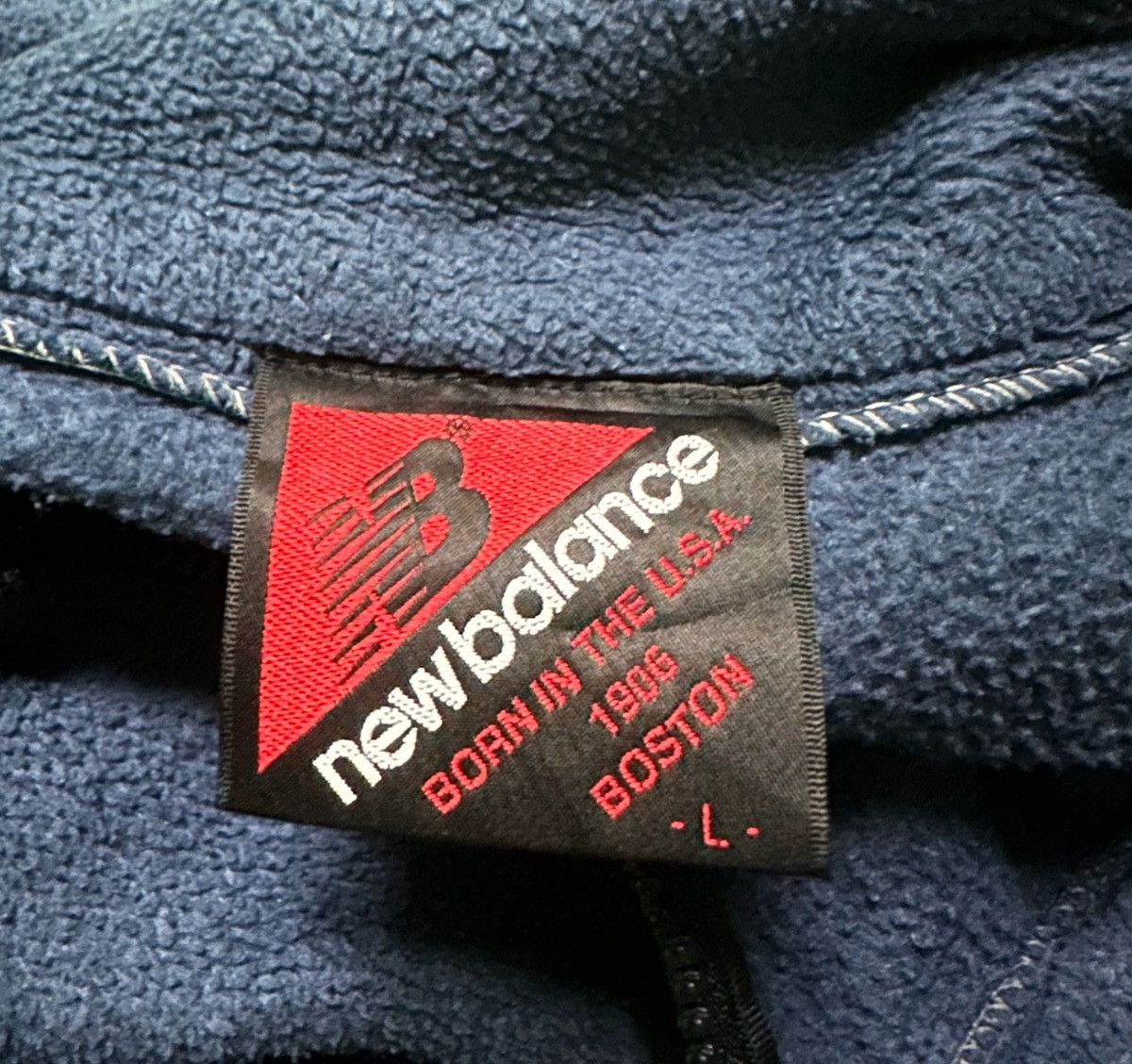 New Balance New balance half zipper sweatshirt Size US L / EU 52-54 / 3 - 7 Thumbnail