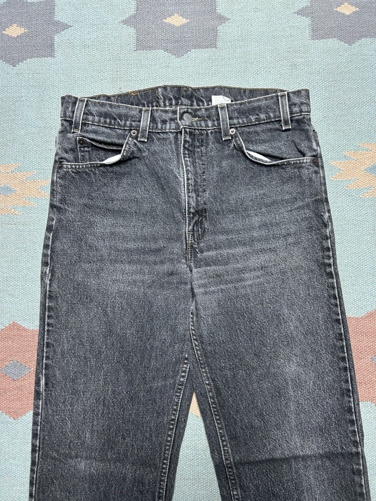 Vintage Vtg 90s Levi’s 505 jeans orange tab straight USA skate 32x33 Size US 32 / EU 48 - 7 Thumbnail