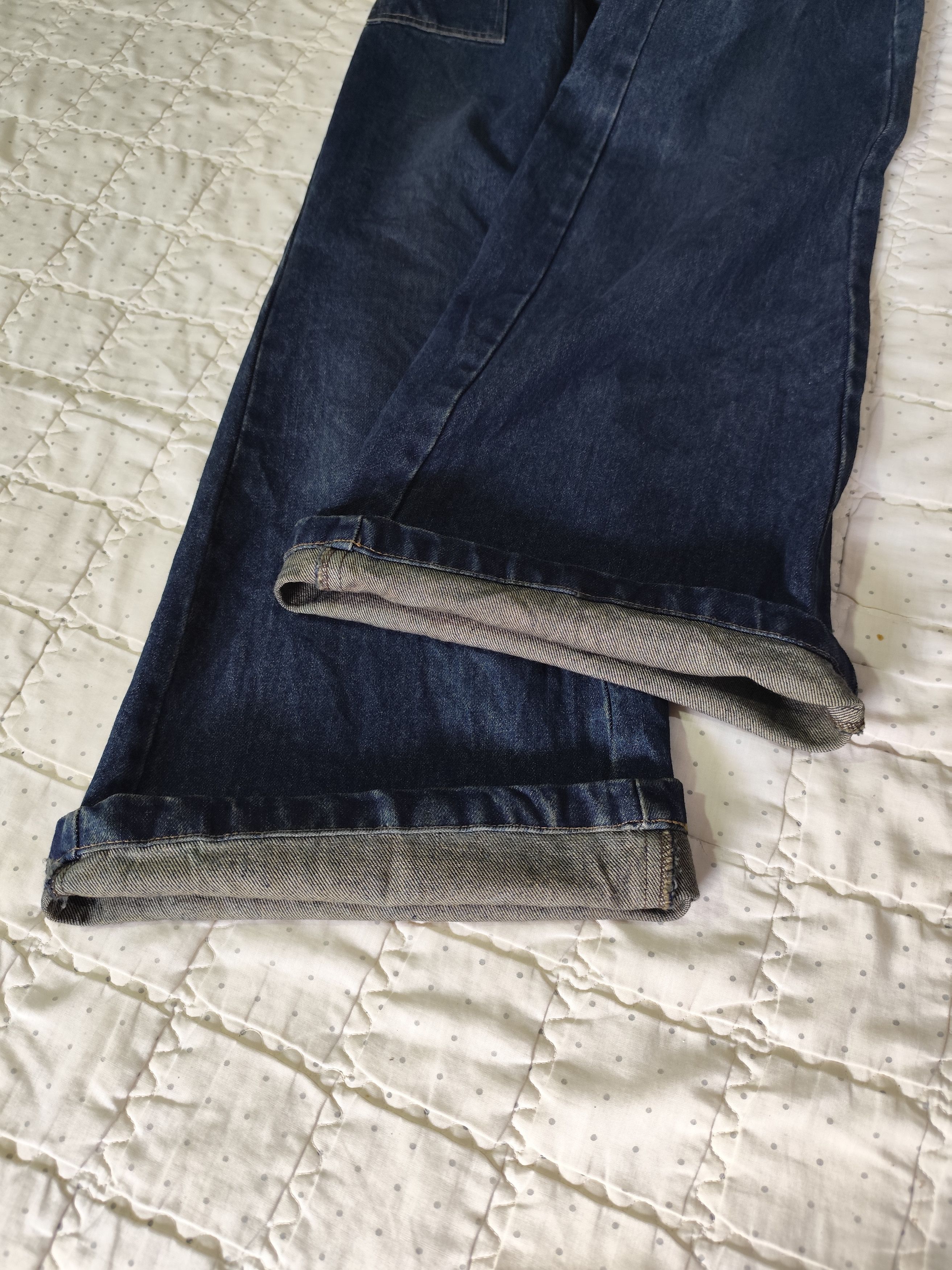 Japanese Brand Vintage Romantic Mocha Flare Bushpant Denim J019 Size 28" / US 6 / IT 42 - 16 Thumbnail
