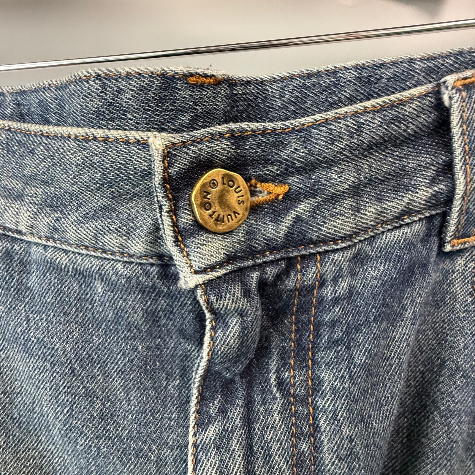 Louis Vuitton Louis Vuitton Monogra Double Knee Carpenter Denim - 36 Size US 36 / EU 52 - 8 Thumbnail