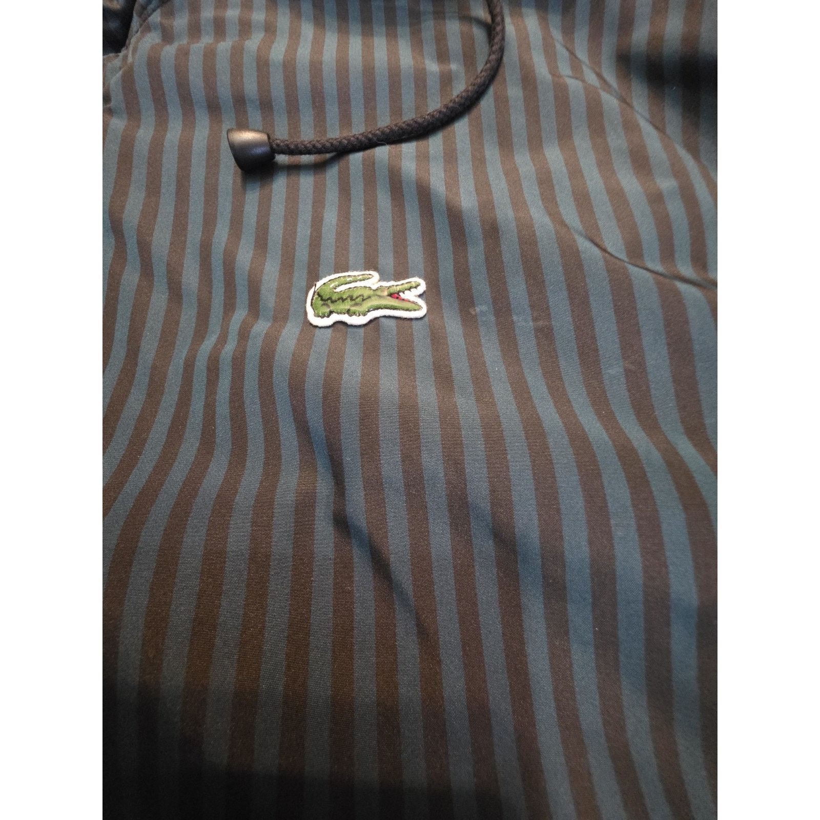 Lacoste Vintage Lacoste Live windbreaker jacket dark green Men's Size US L / EU 52-54 / 3 - 3 Thumbnail