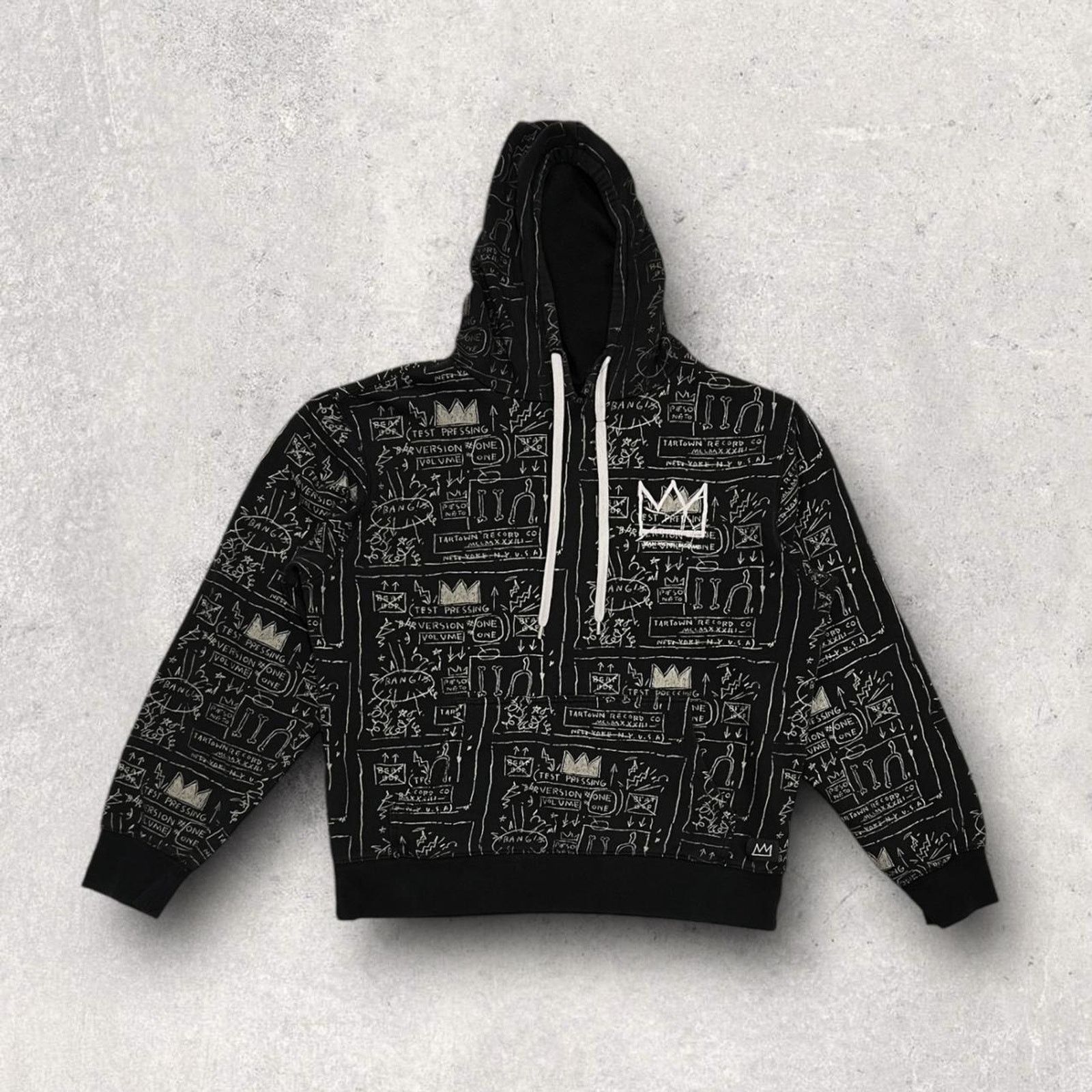 Other Jean-Michel Basquiat All Over Print Black Graphic Hoodie Size US S / EU 44-46 / 1 - 3 Thumbnail