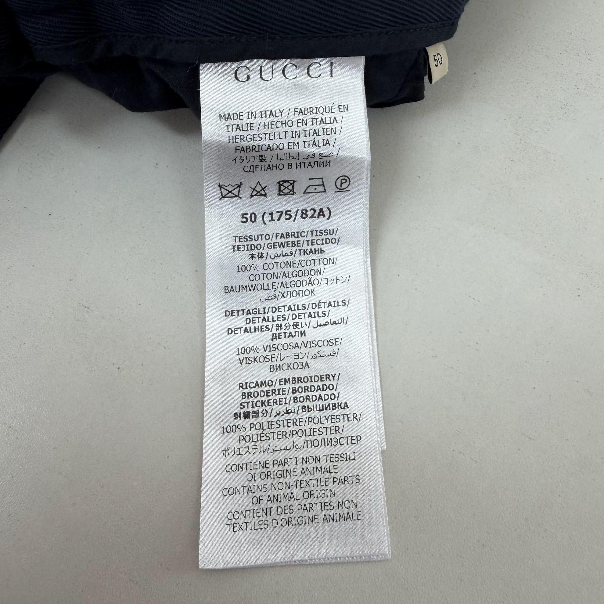 Gucci Gucci Blue Pants 50 1818 Size US 34 / EU 50 - 7 Thumbnail