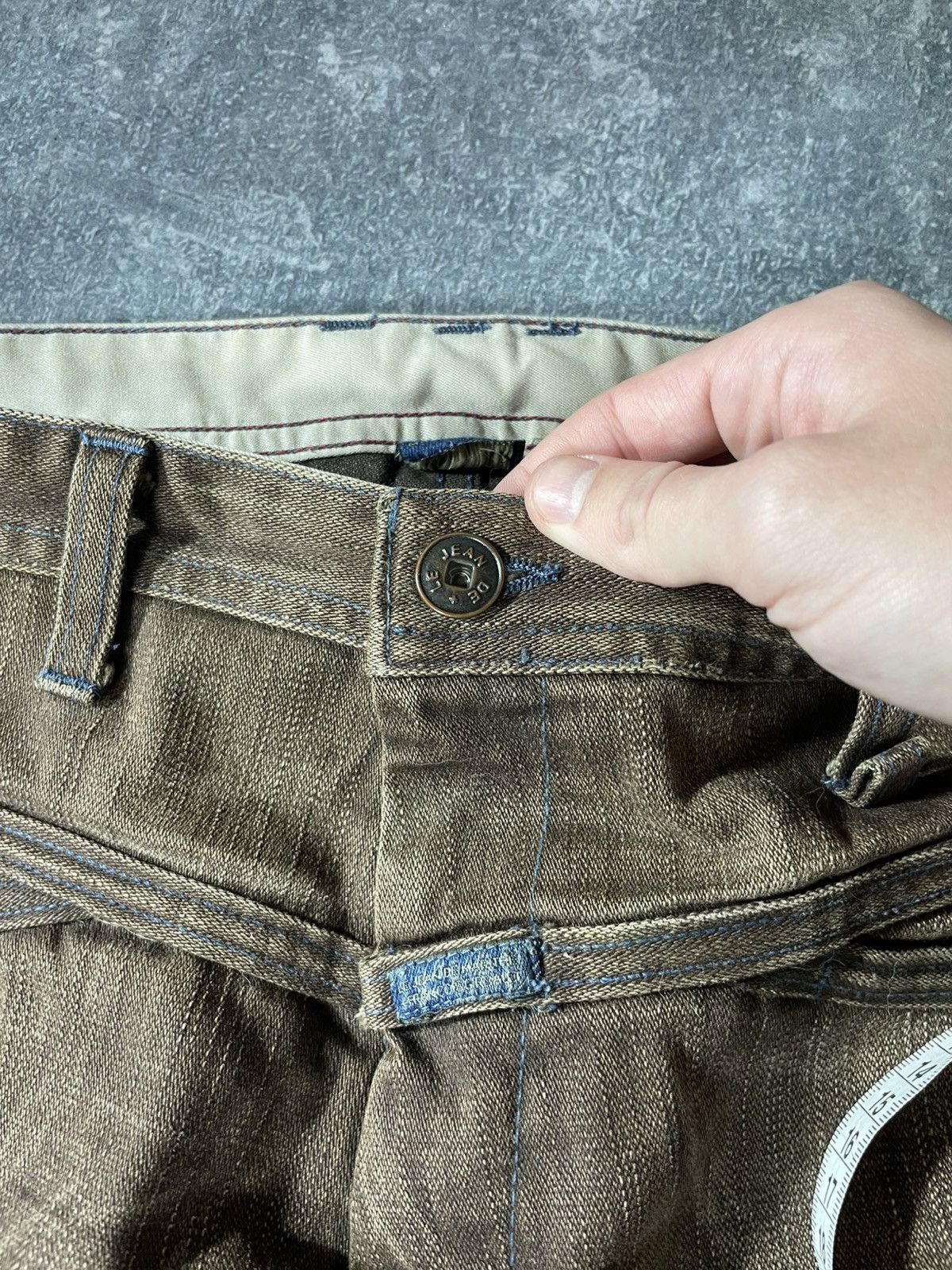 Marithe + Francois Girbaud Marithe Francois Girbaud vintage Y2K buttons pants jeans Size US 33 - 15 Thumbnail