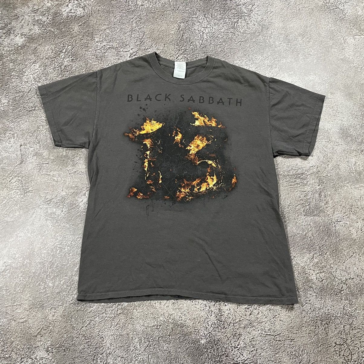 Band Tees Vintage Y2K BLACK SABBATH ABSTRACT ROCK GRUNGE HORROR 90s Size US L / EU 52-54 / 3 - 2 Thumbnail