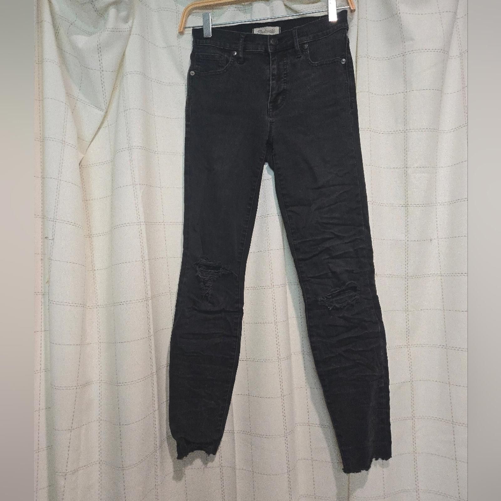 Madewell Madewell 9" High Rise Skinny Jean Size 25" / US 0 / IT 36 - 1 Thumbnail