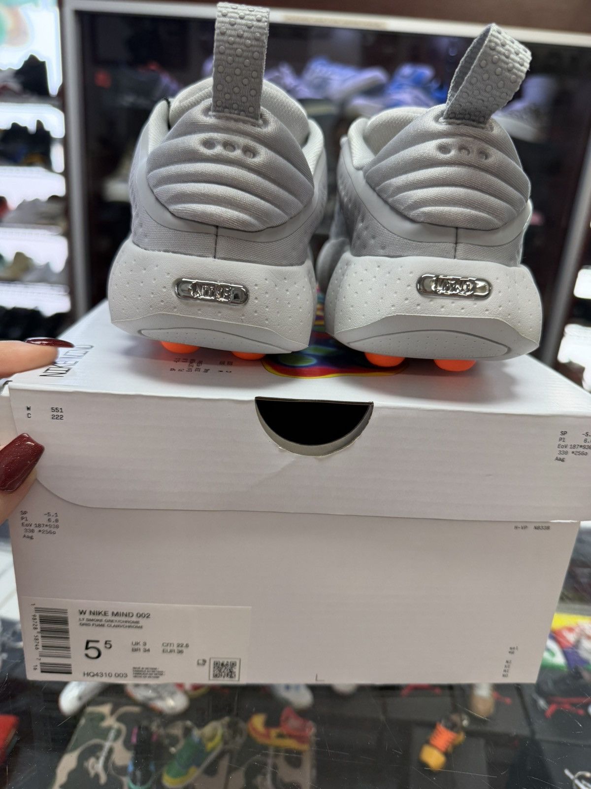 Nike Nike Mind 002 (White) Size US 5.5 / EU 38 - 5 Thumbnail
