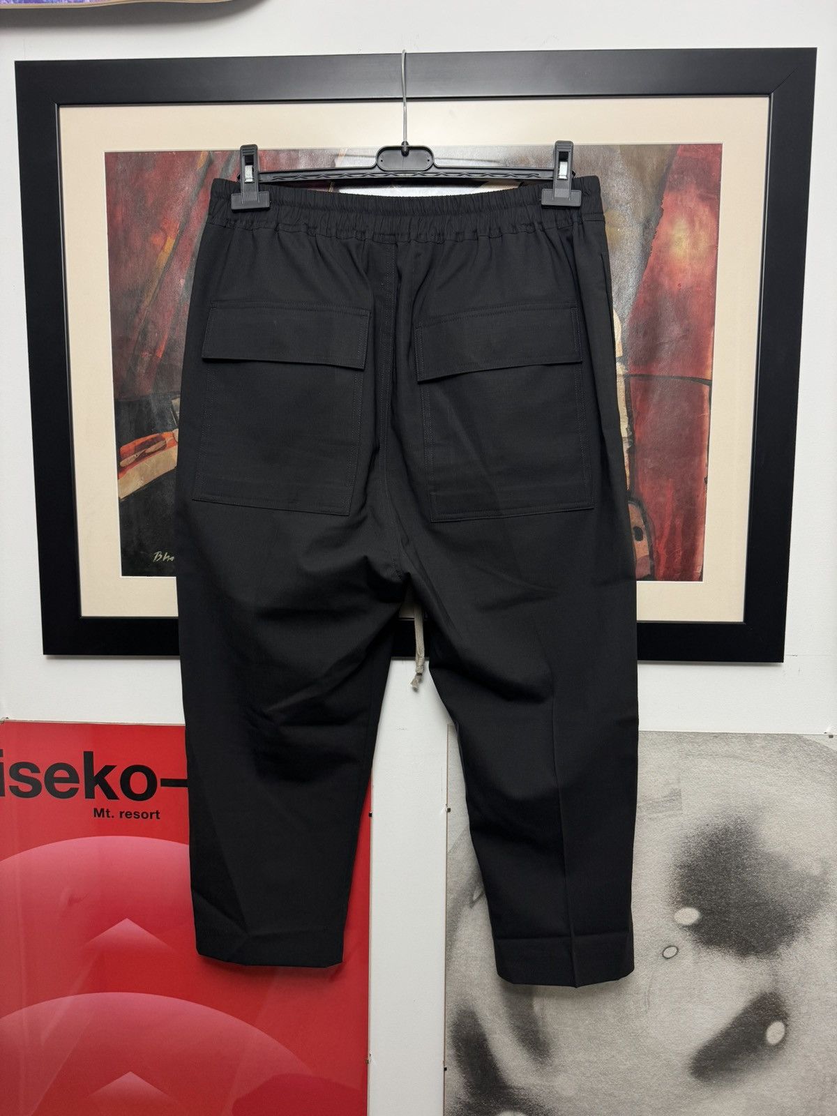 Rick Owens Rick Owens Larry Designer Wool Cropped Pant Avant Garde Size US 32 / EU 48 - 2 Thumbnail