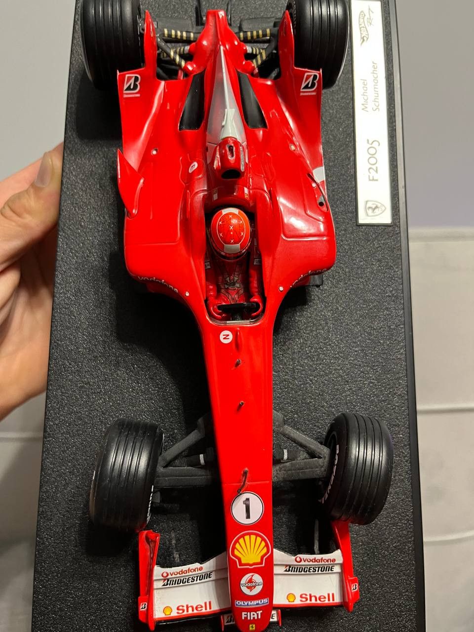 Ferrari Michael Schumacher Bolide Ferrari F2005 Toy Car