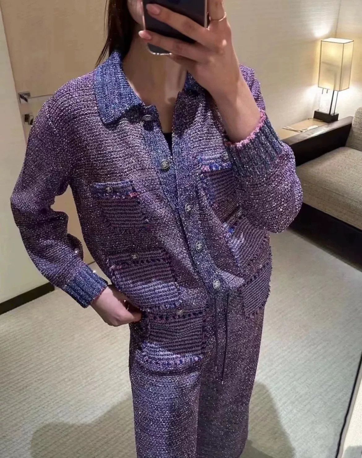 Chanel 23P Sequin Jacket