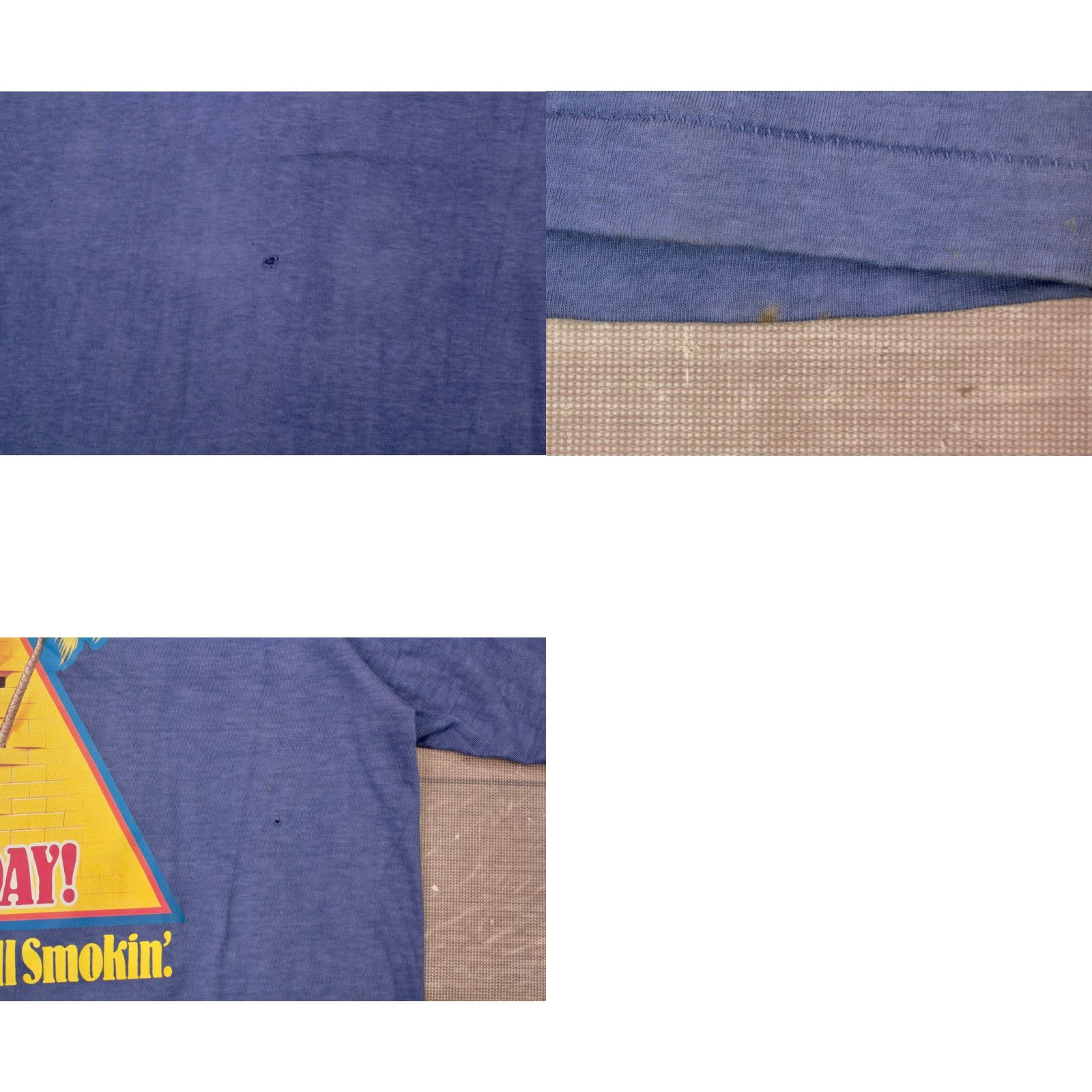 Camel VTG 80s Blue Camel Cigarettes Men's TShirt Pocket Shirt 1980s Graphic Tee M Blue Mens Size US M / EU 48-50 / 2 - 8 Thumbnail