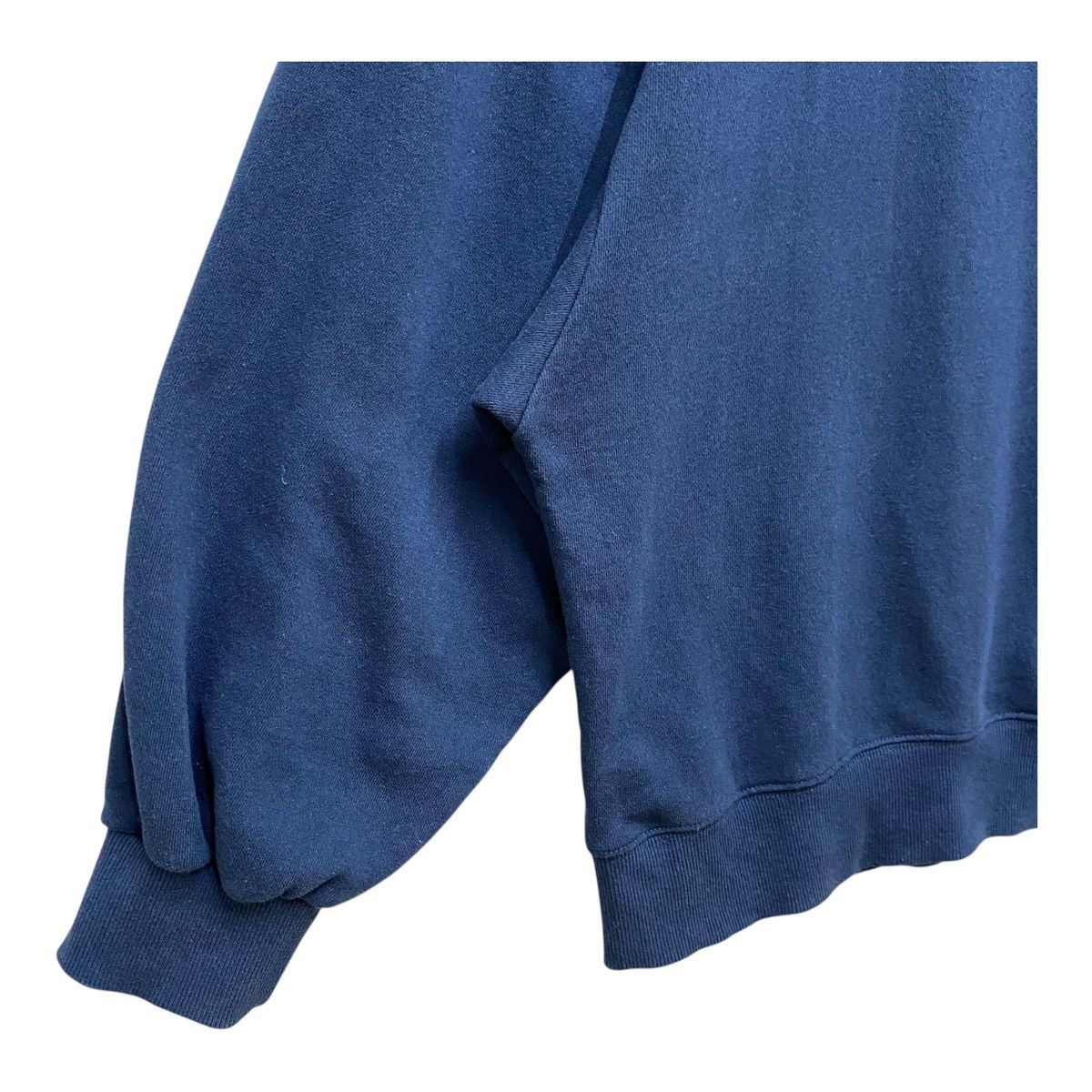 Reebok Reebok Quarter Zip Pullover Boxy Sweatshirt Blue Size 4L Size US XXL / EU 58 / 5 - 3 Thumbnail