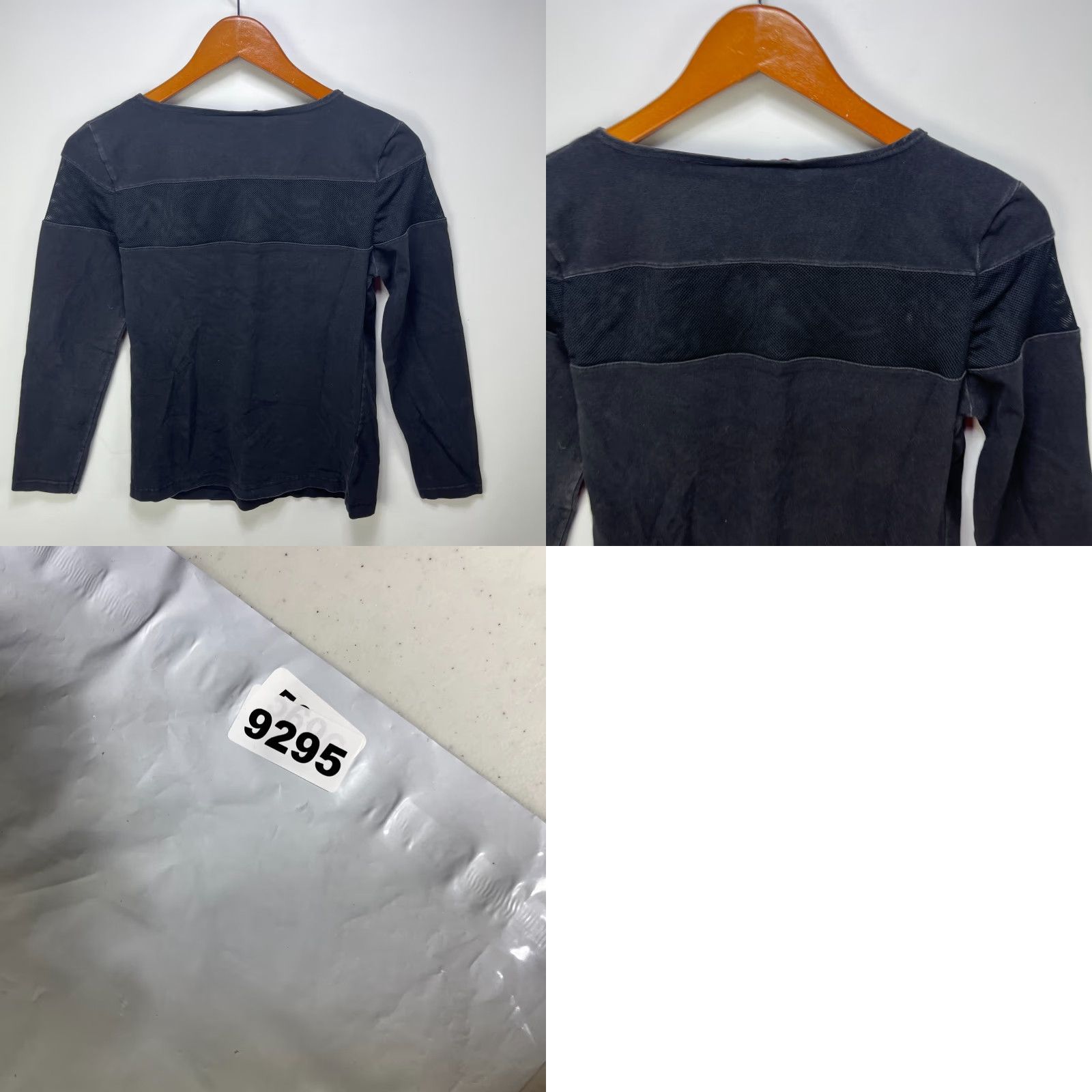 Harley Davidson VINTAGE Harley-Davidson Womens Long Sleeve Shirt M Black Y2K Size M / US 6-8 / IT 42-44 - 8 Thumbnail