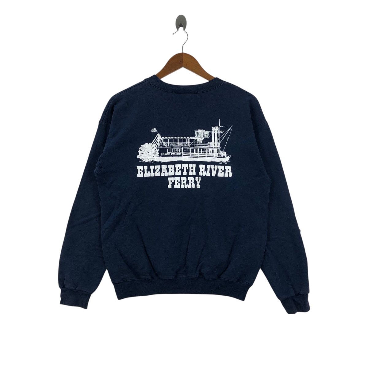 Other Vintage ELIZABETH RIVER FERRY By Hanes Sweatshirt Size US S / EU 44-46 / 1 - 1 Thumbnail