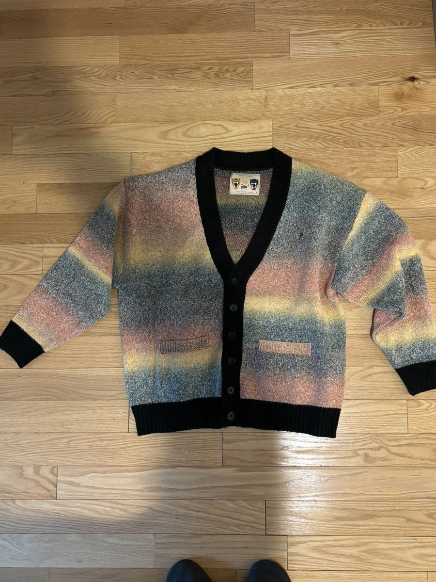 Patta PATTA SPACE DYE KNITTED CARDIGAN Size US XL / EU 56 / 4 - 2 Thumbnail