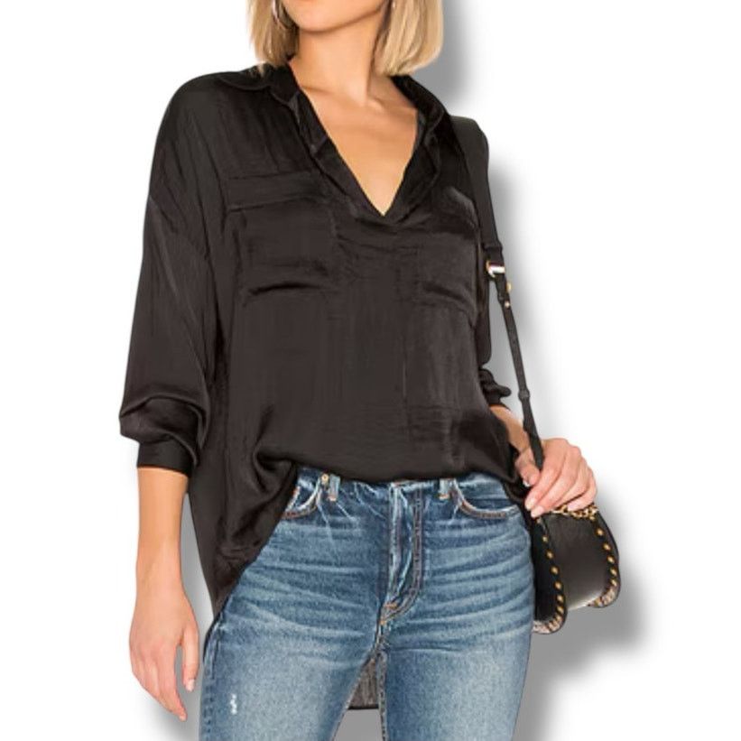 Free People FREE PEOPLE Starry Dreams oversized pullover blouse Size S / US 4 / IT 40 - 1 Thumbnail