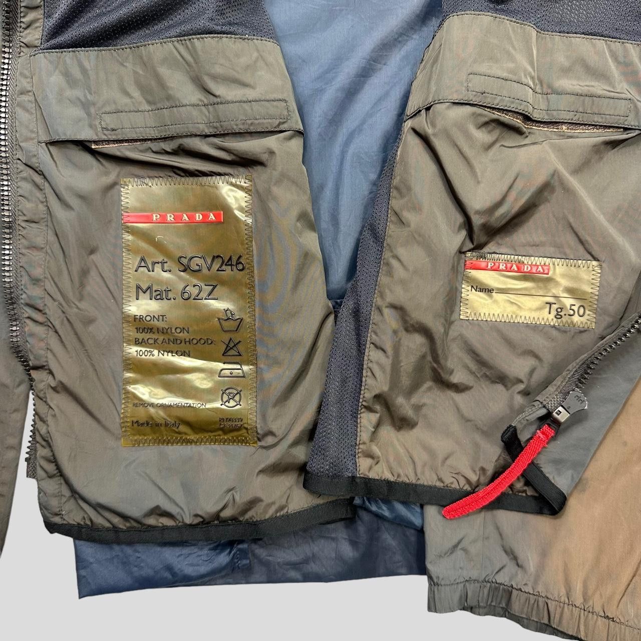 Prada Prada Sport SS00 Gel Seam Convertible 3m Jacket - L Size US L / EU 52-54 / 3 - 7 Thumbnail