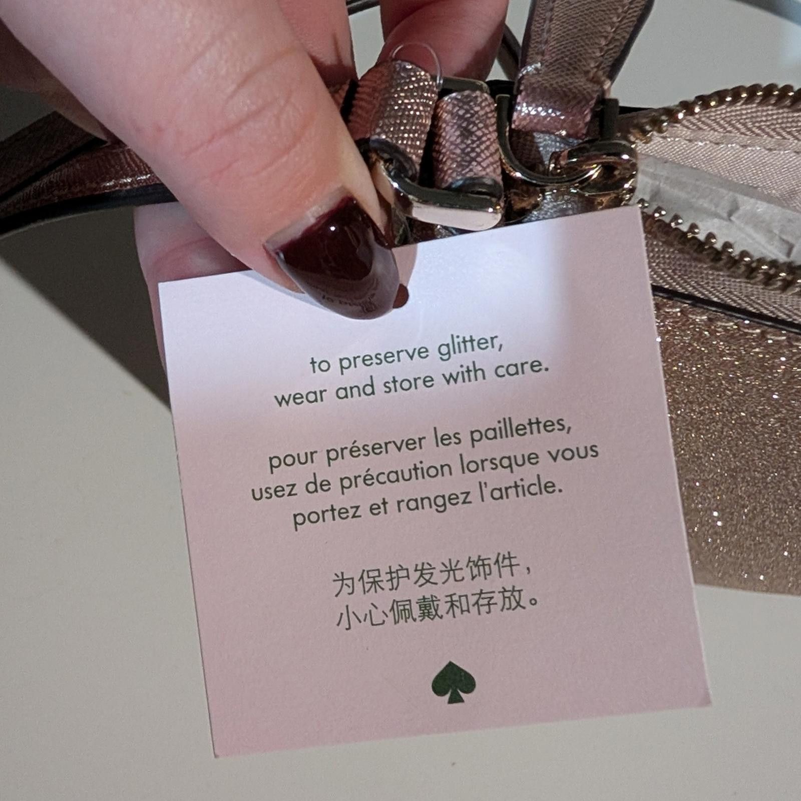 Other Kate Spade Sparkling crossbody- rose gold Size ONE SIZE - 5 Thumbnail