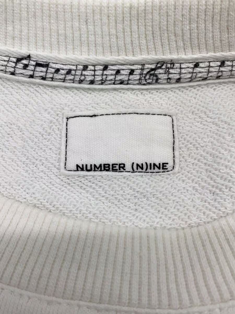 Number (N)ine Oversized Spellout Back Logo Sweatshirt Size US M / EU 48-50 / 2 - 7 Thumbnail