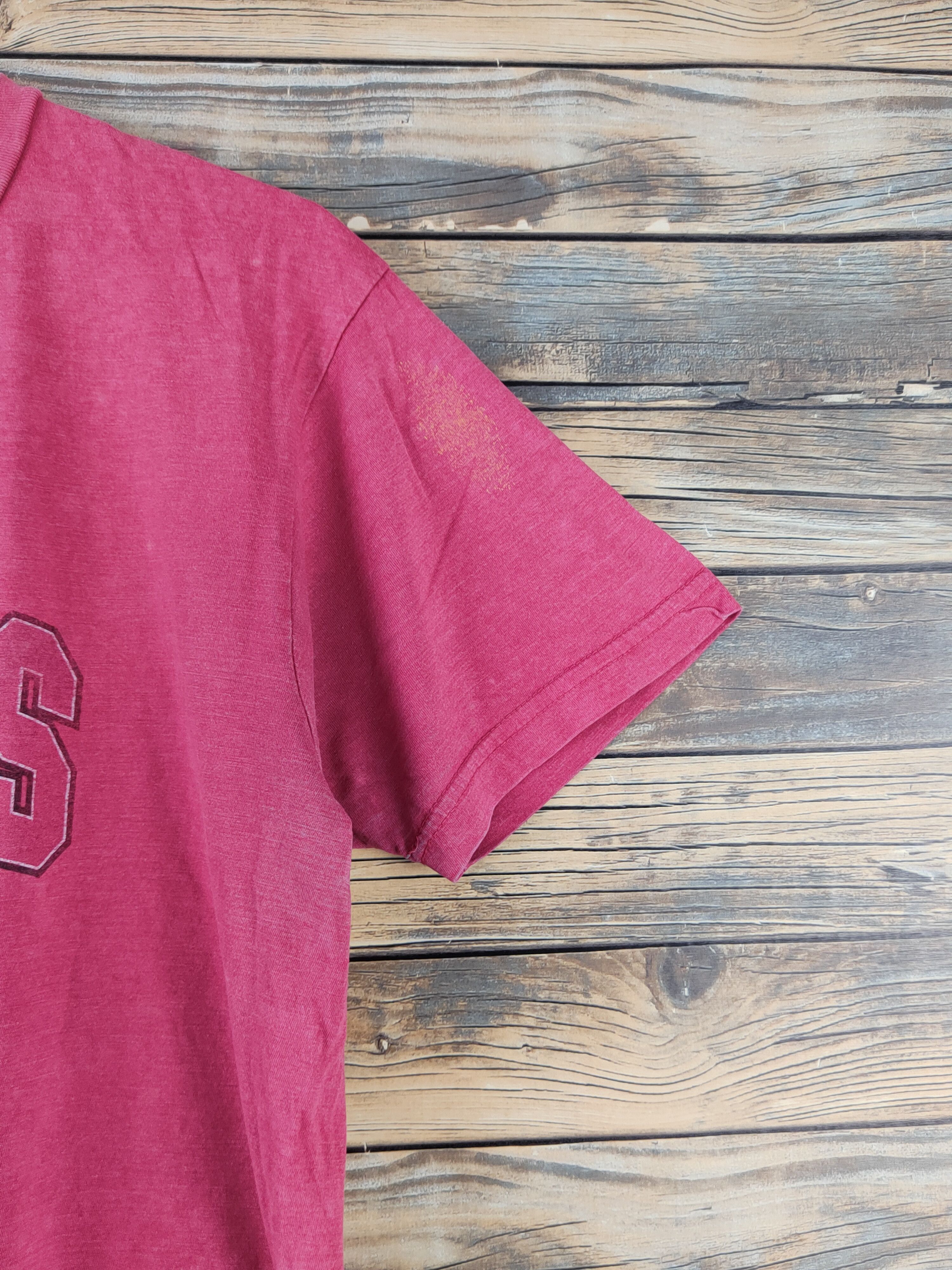 Vintage Shawnee Red Indian vintage faded Short Sleeve T-shirt #1026 Size US L / EU 52-54 / 3 - 7 Thumbnail