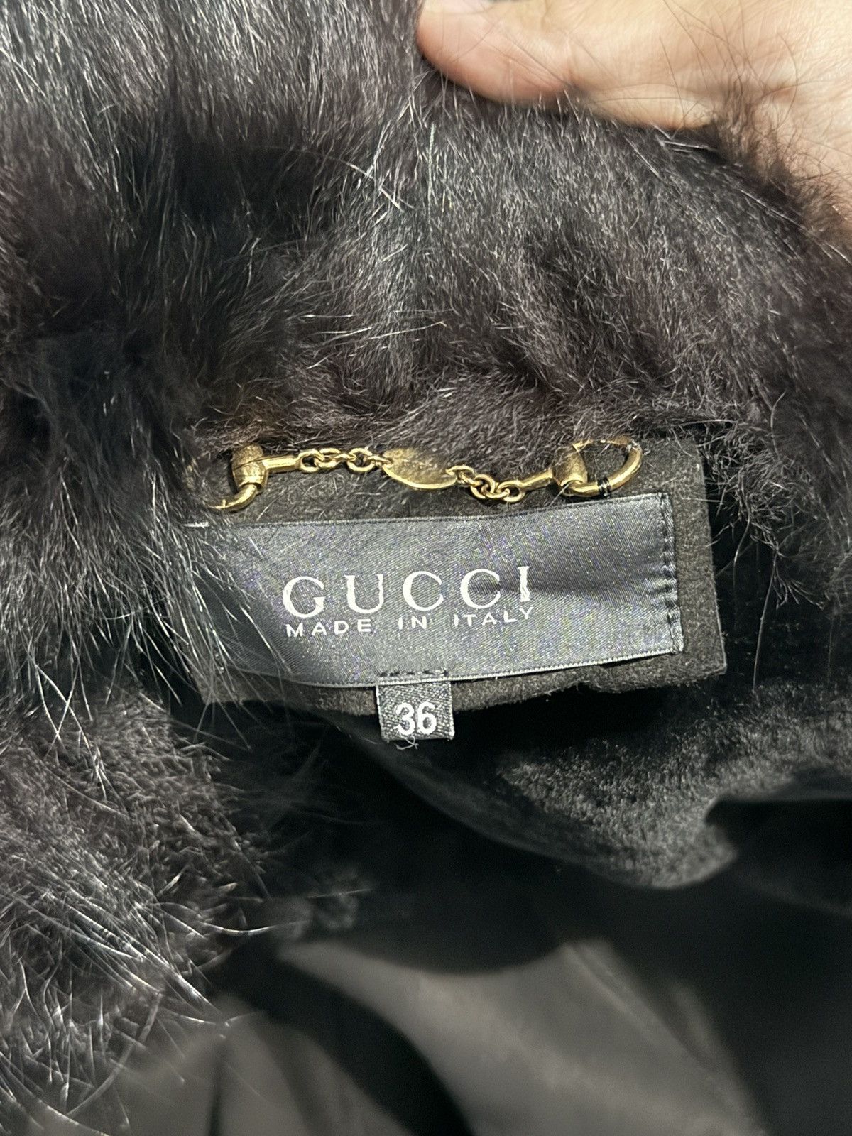 Gucci Gucci - Tom ford - Lambskin Sheepskin Leather Fur Jacket Size XS / US 0-2 / IT 36-38 - 6 Thumbnail