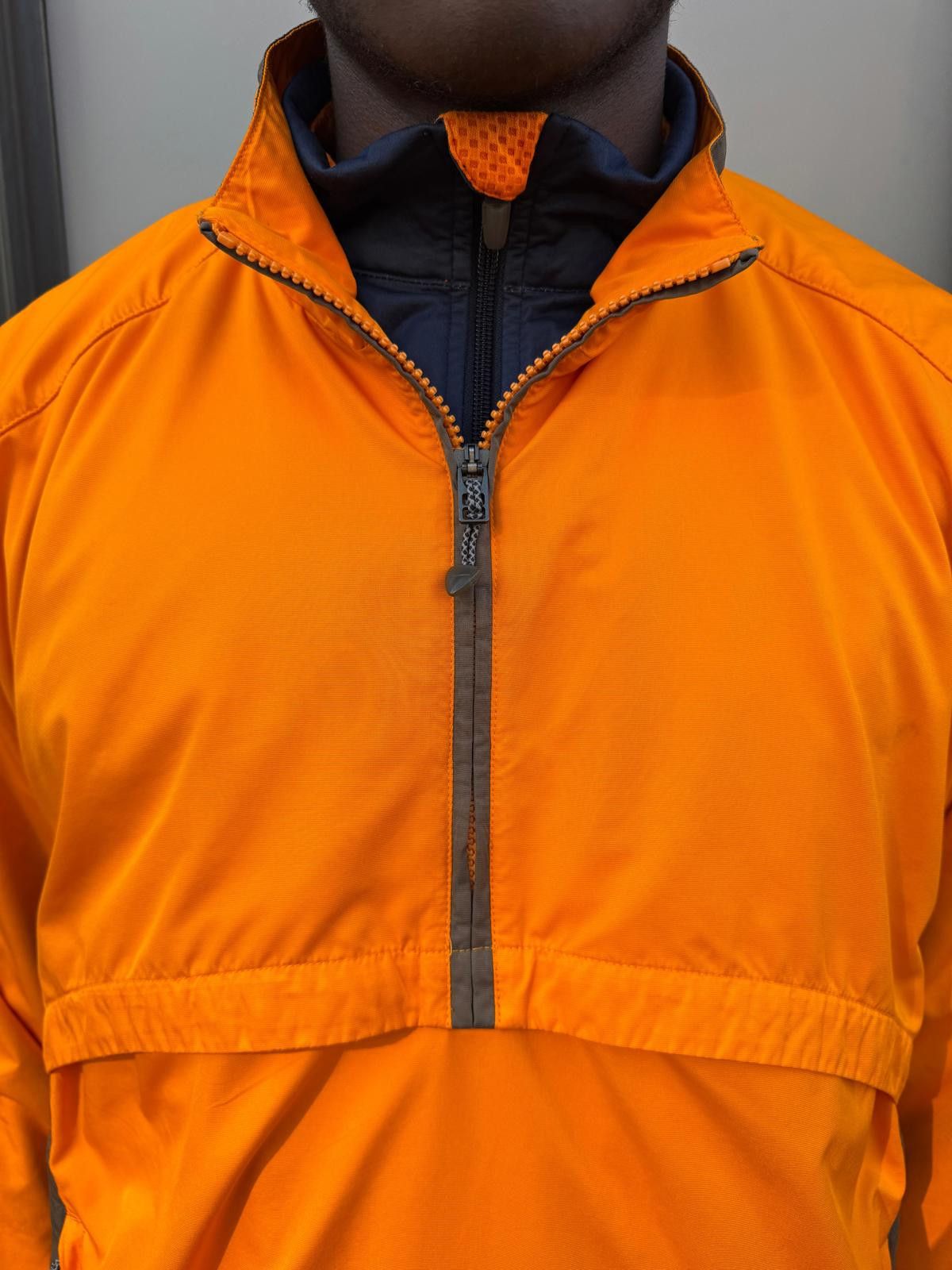 Nike Early 2000’s Nike Bright Orange Half Zip Pullover Size US M / EU 48-50 / 2 - 5 Thumbnail