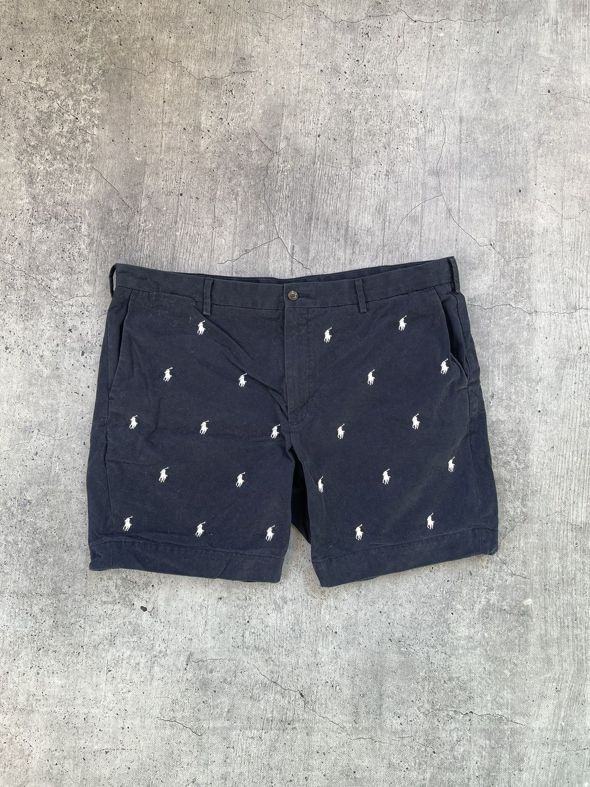 Polo Ralph Lauren × Vintage Polo Ralph Lauren monogram shorts Size US 40 / EU 56 - 1 Thumbnail