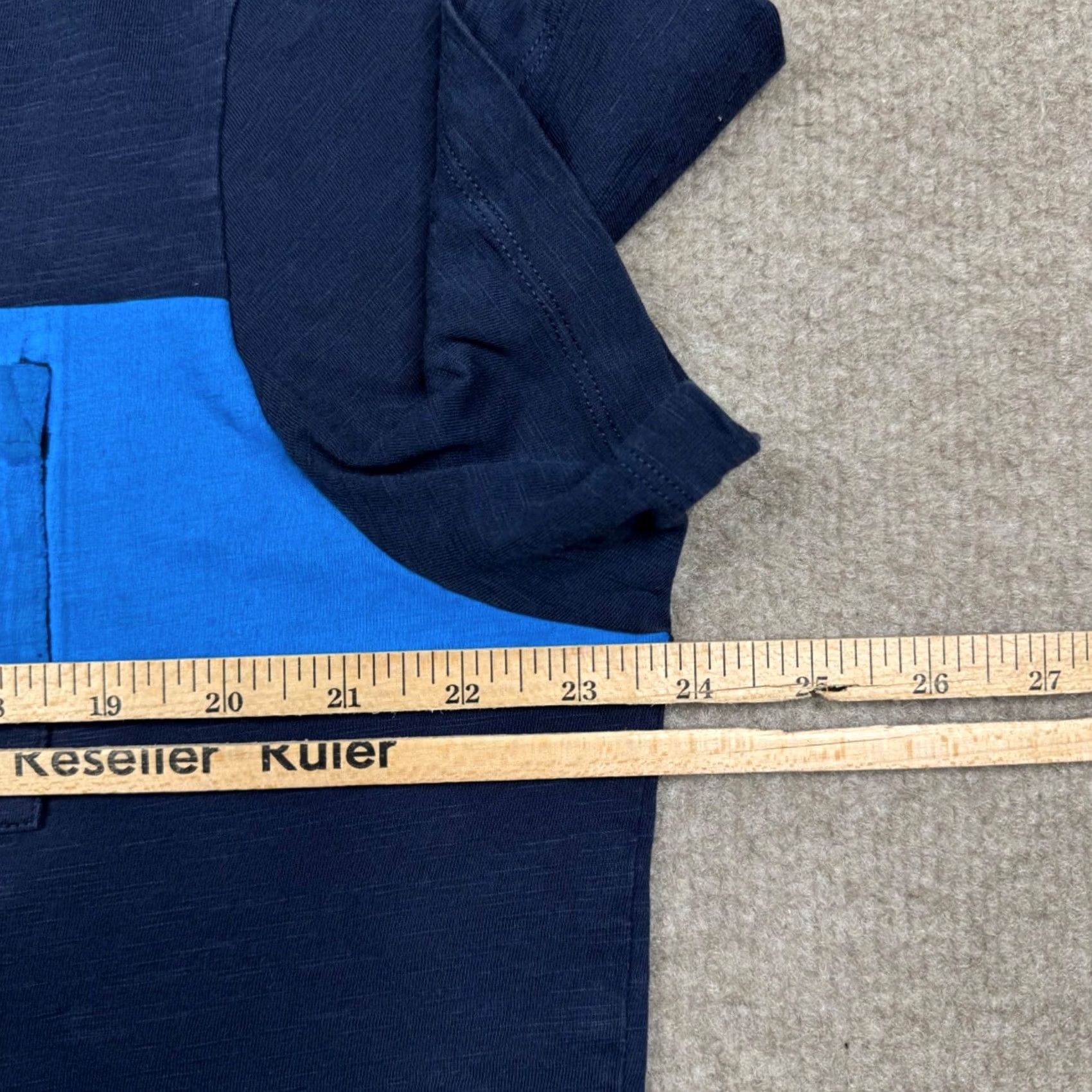 Calvin Klein Calvin Klein Shirt XL Blue Short Sleeve Crew Neck Slim Lightweight Men’s T-Shirt Classic Designer Logo Cotton Jersey Size US XL / EU 56 / 4 - 6 Thumbnail
