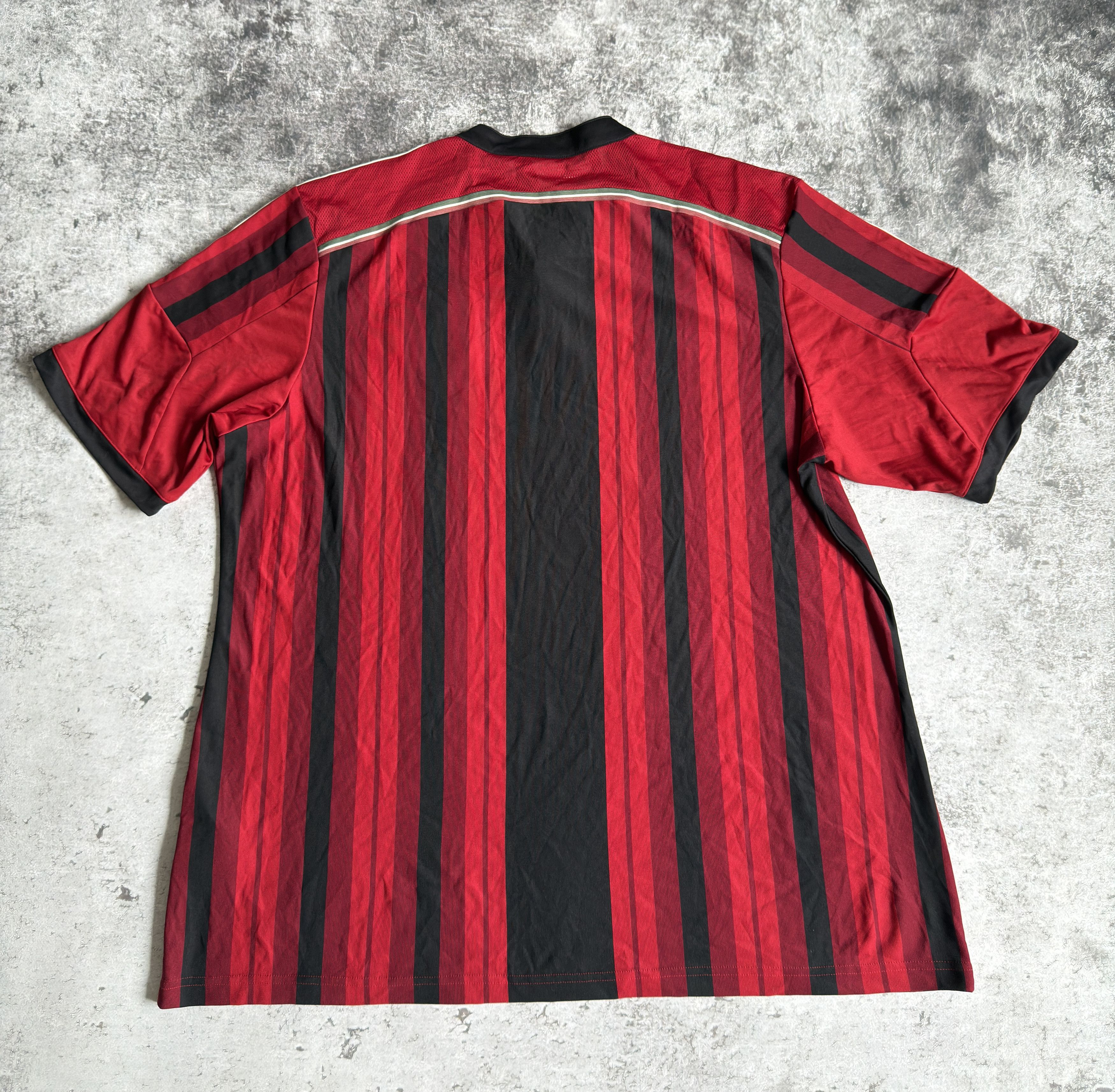 Adidas AC MILAN 2014-15 HOME SHIRT JERSEY MAGLIA ADIDAS SIZE 2XL Size US XXL / EU 58 / 5 - 14 Thumbnail