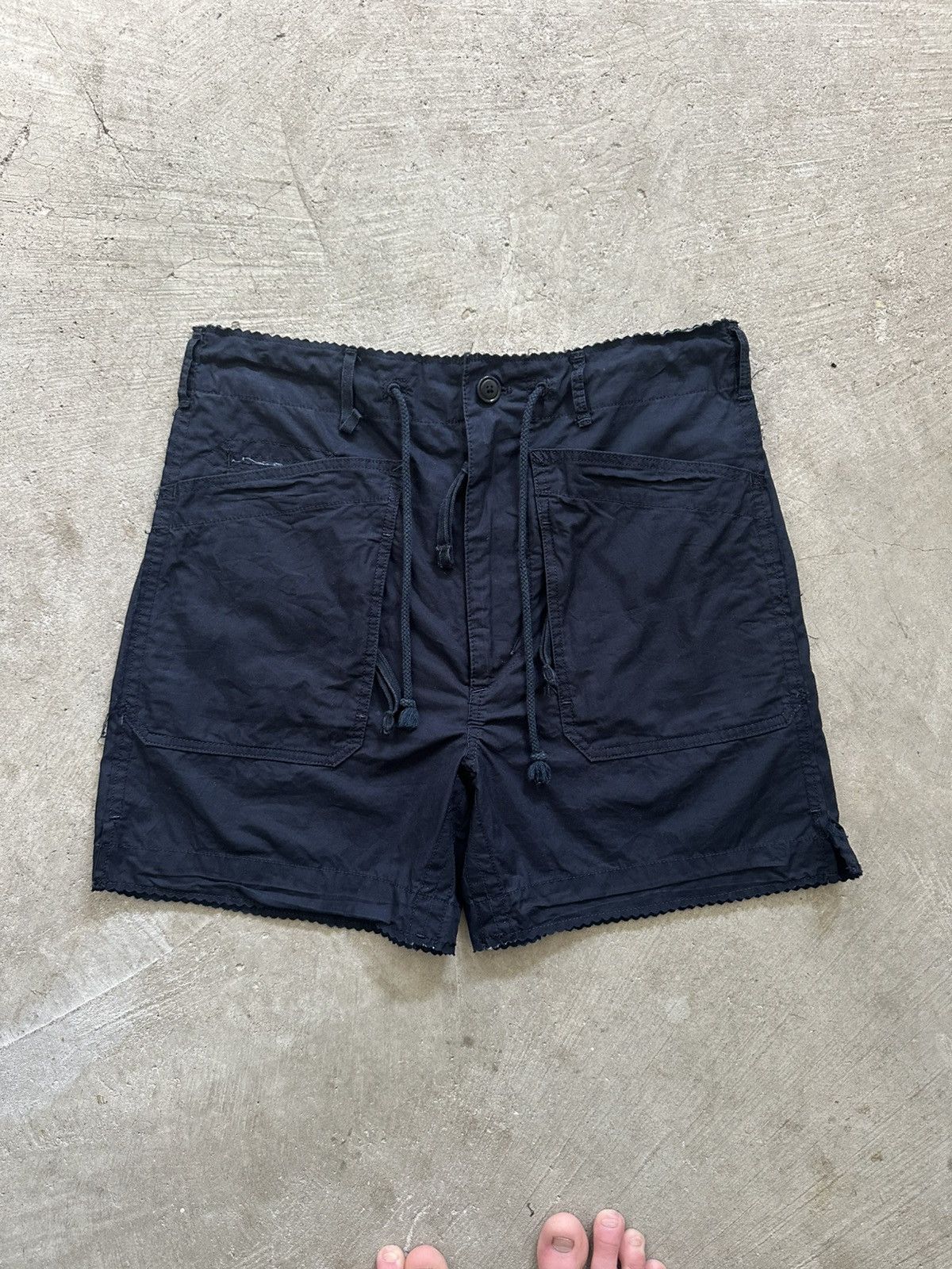 Takahiromiyashita The Soloist. Takahiro Miyashita TheSoloist Shorts Navy multi pocket S Size US 30 / EU 46 - 1 Thumbnail