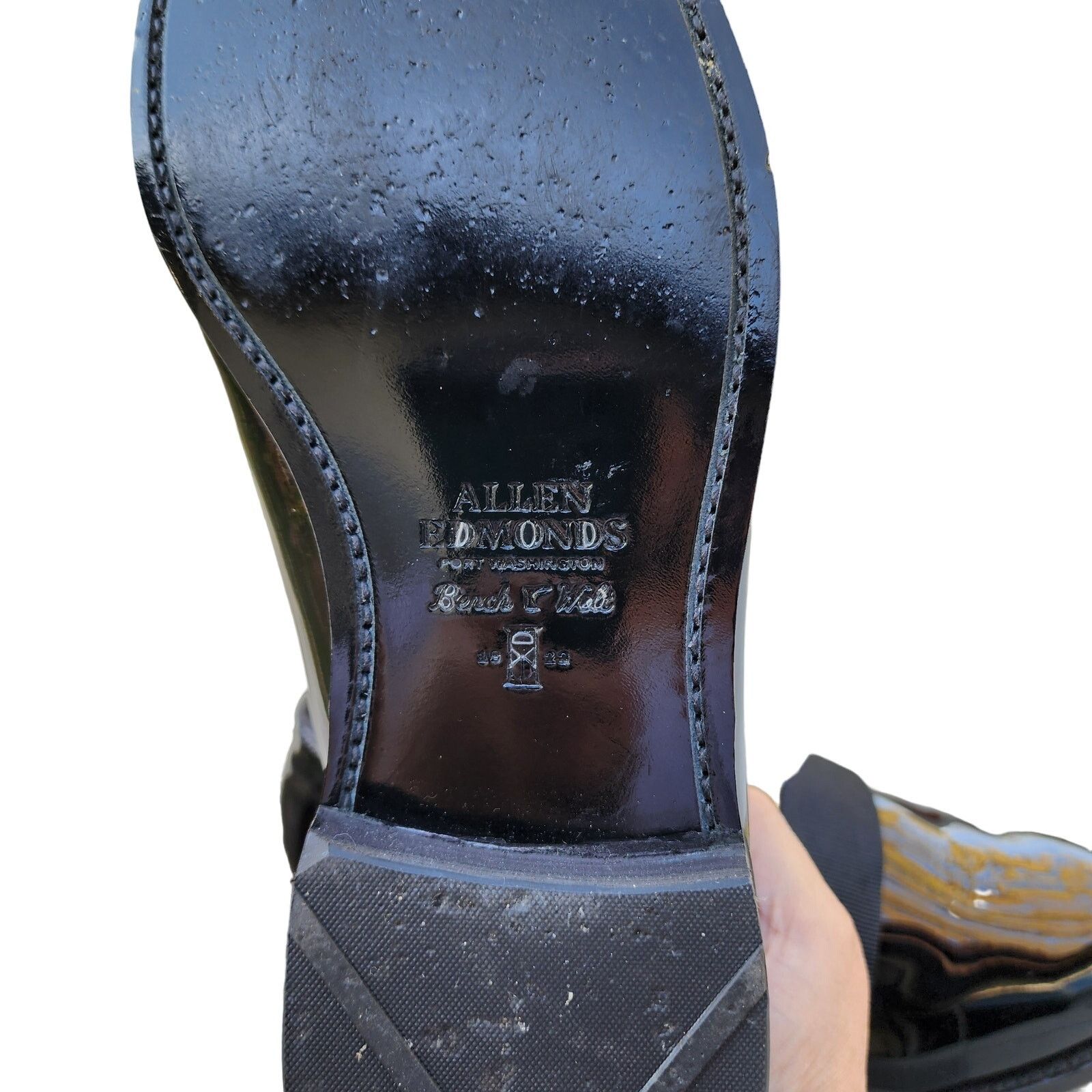 Allen Edmonds Allen Edmonds James Polished Patent Leather Dress Loafer 12 Size US 12 / EU 45 - 9 Thumbnail