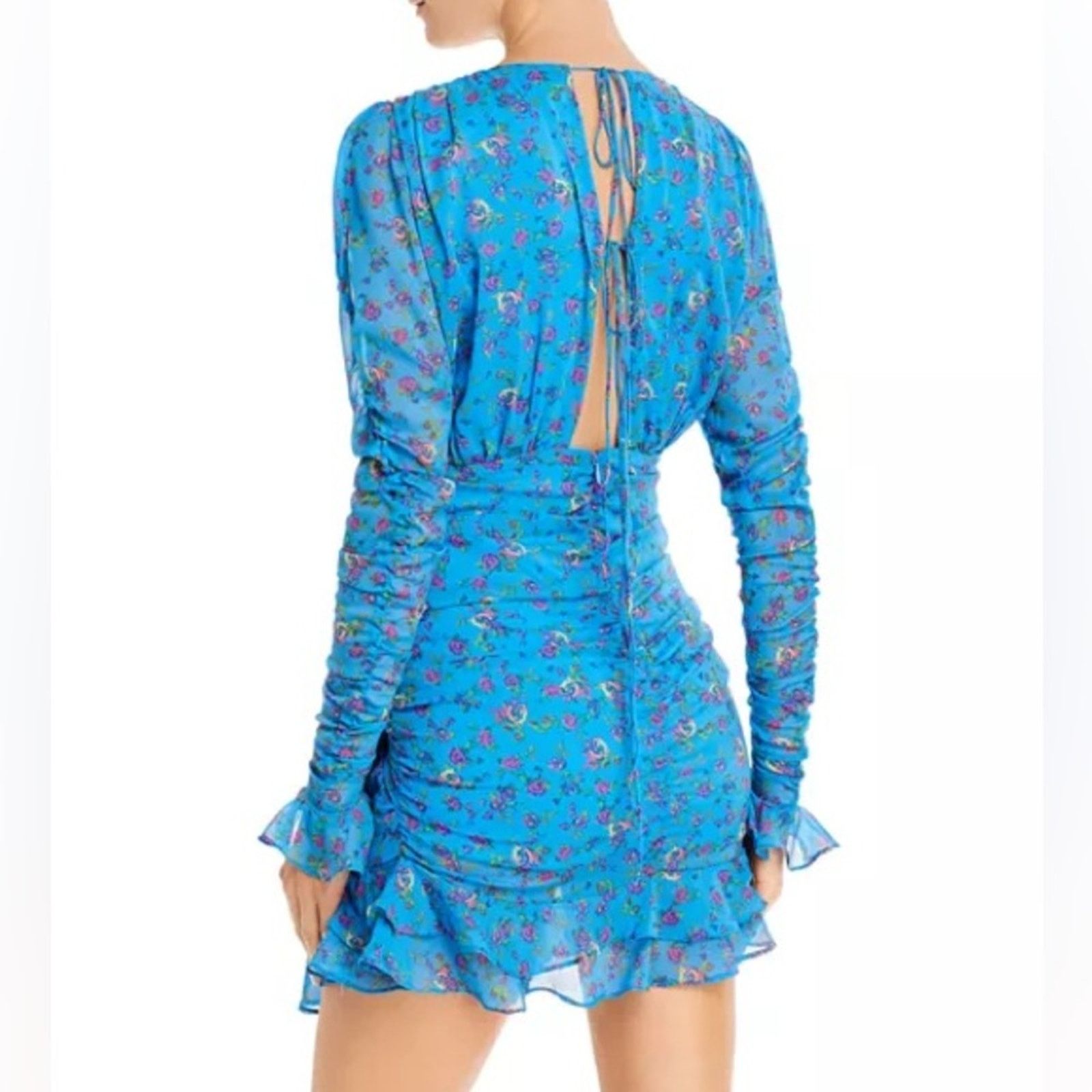 For Love & Lemons For Love & Lemons $265 Bahama Mini Dress LG EUC Size L / US 10 / IT 46 - 9 Thumbnail