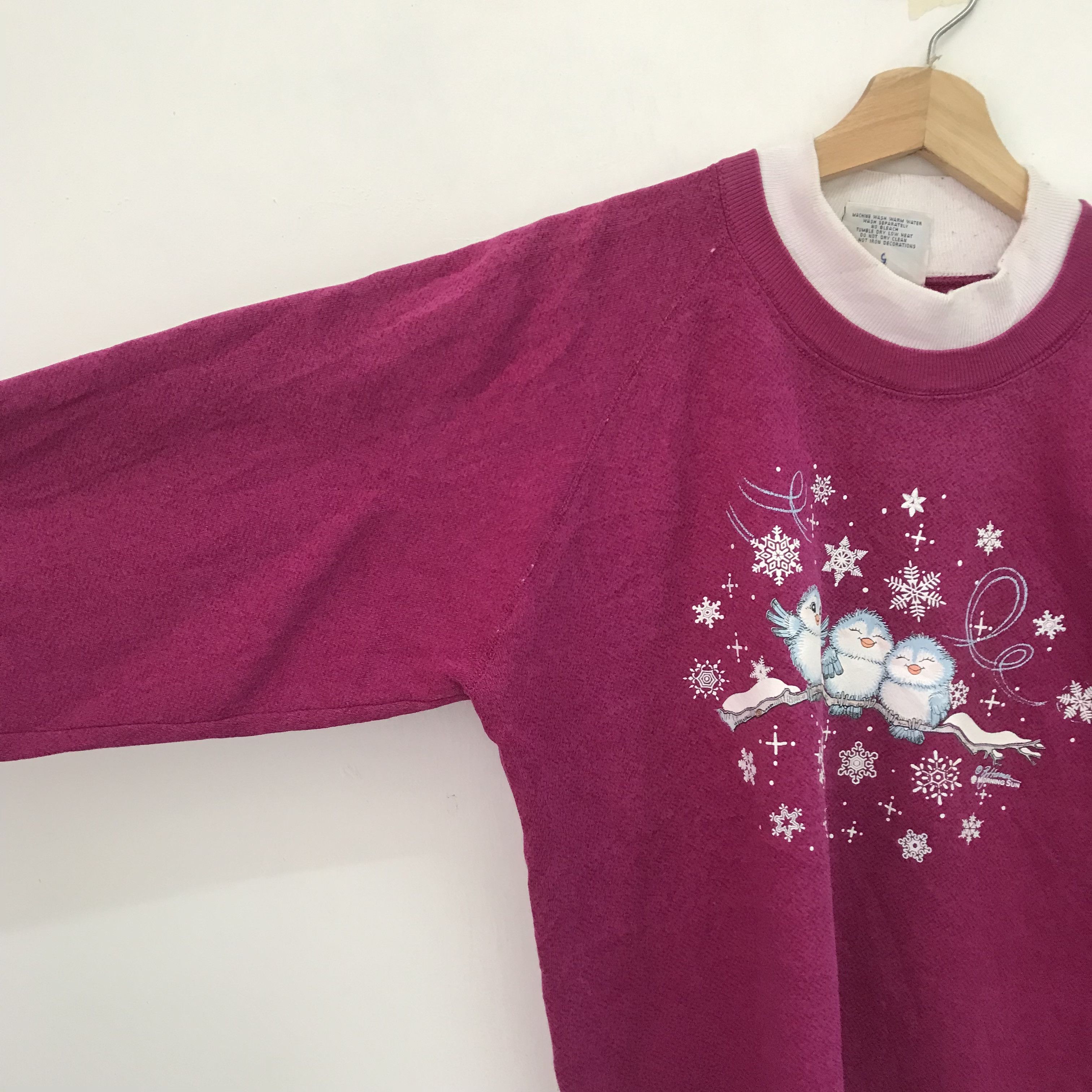 Vintage Vintage Morning Sun Bird Graphic Sweatshirt - 610 Size US M / EU 48-50 / 2 - 4 Thumbnail