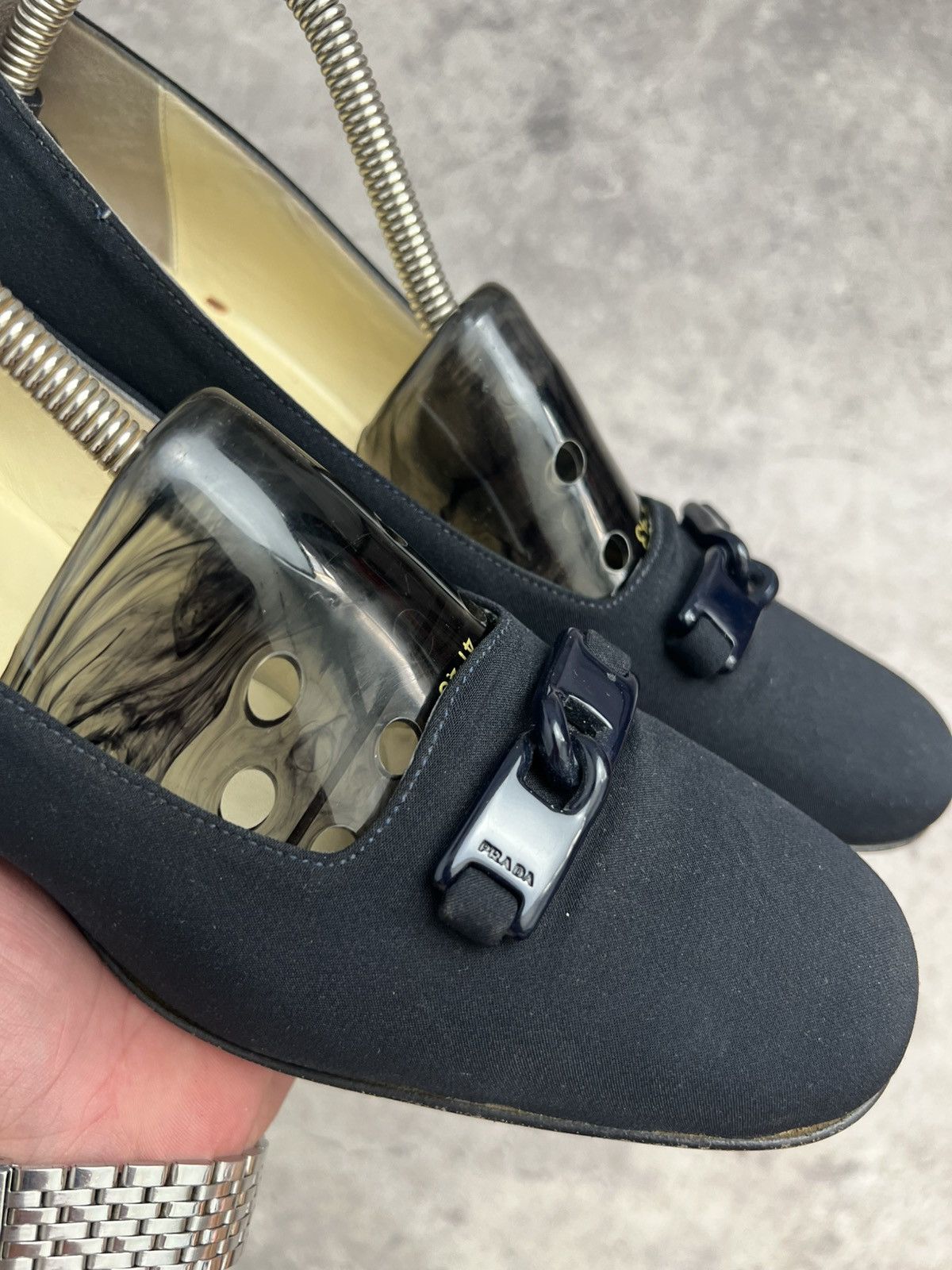 Prada Vintage Prada Heels size 41 Size US 11 / IT 41 - 3 Thumbnail