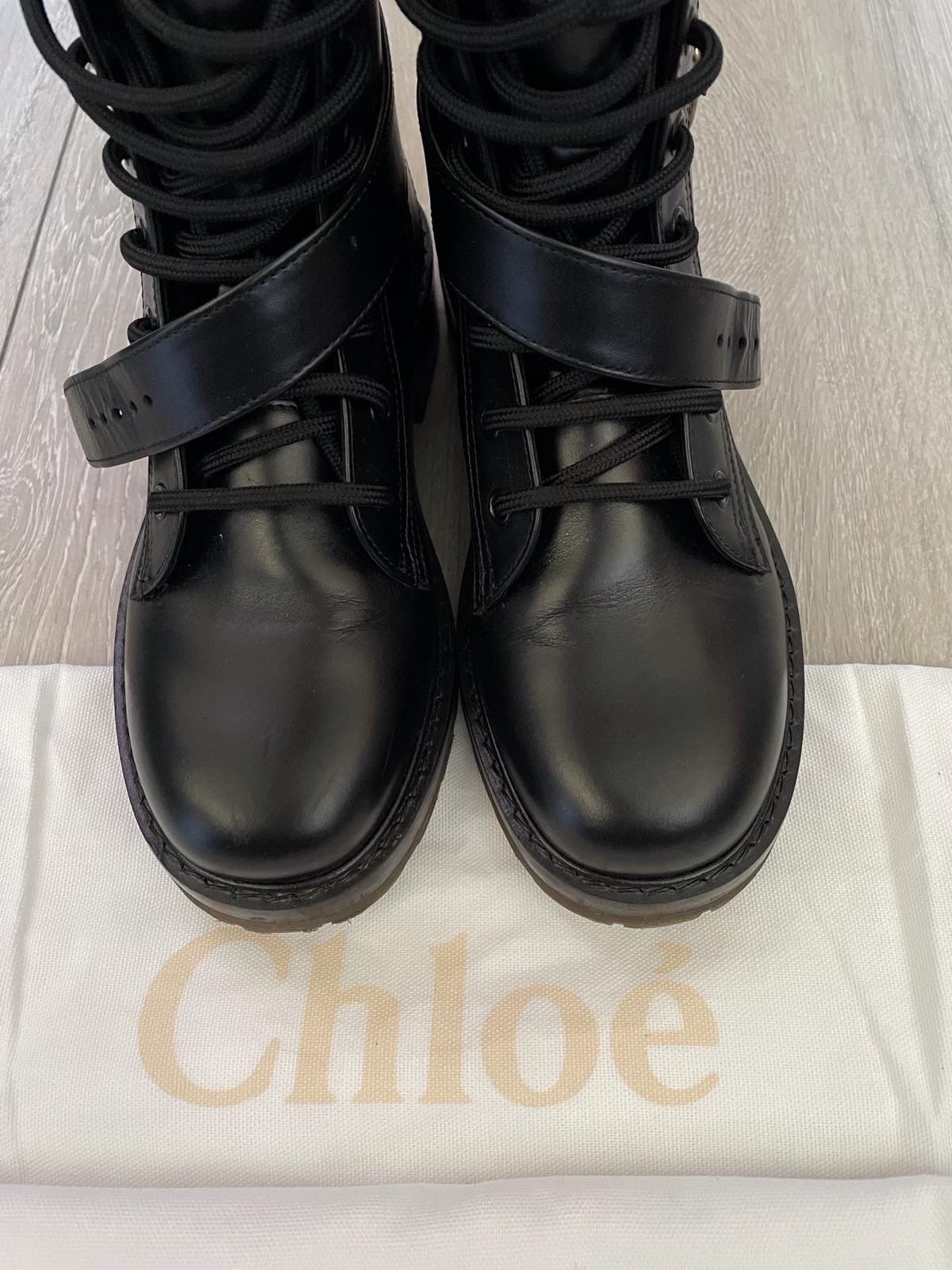 Chloe ⛧°. ⋆༺ Avant Garde Boots ༻⋆. °⛧ Size US 5 / IT 35 - 3 Thumbnail