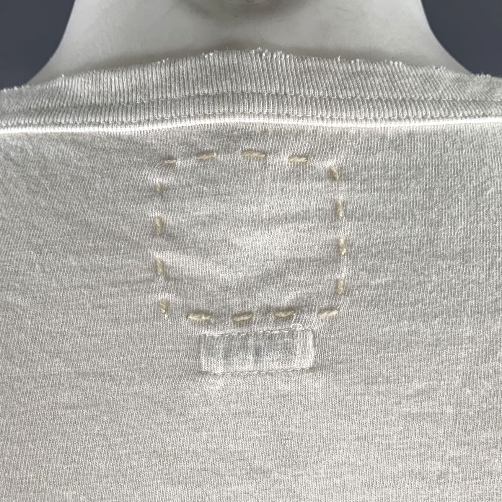 Visvim VISVIM Distressed Cotton Crew-Neck T-shirt White Size L Size US L / EU 52-54 / 3 - 5 Thumbnail