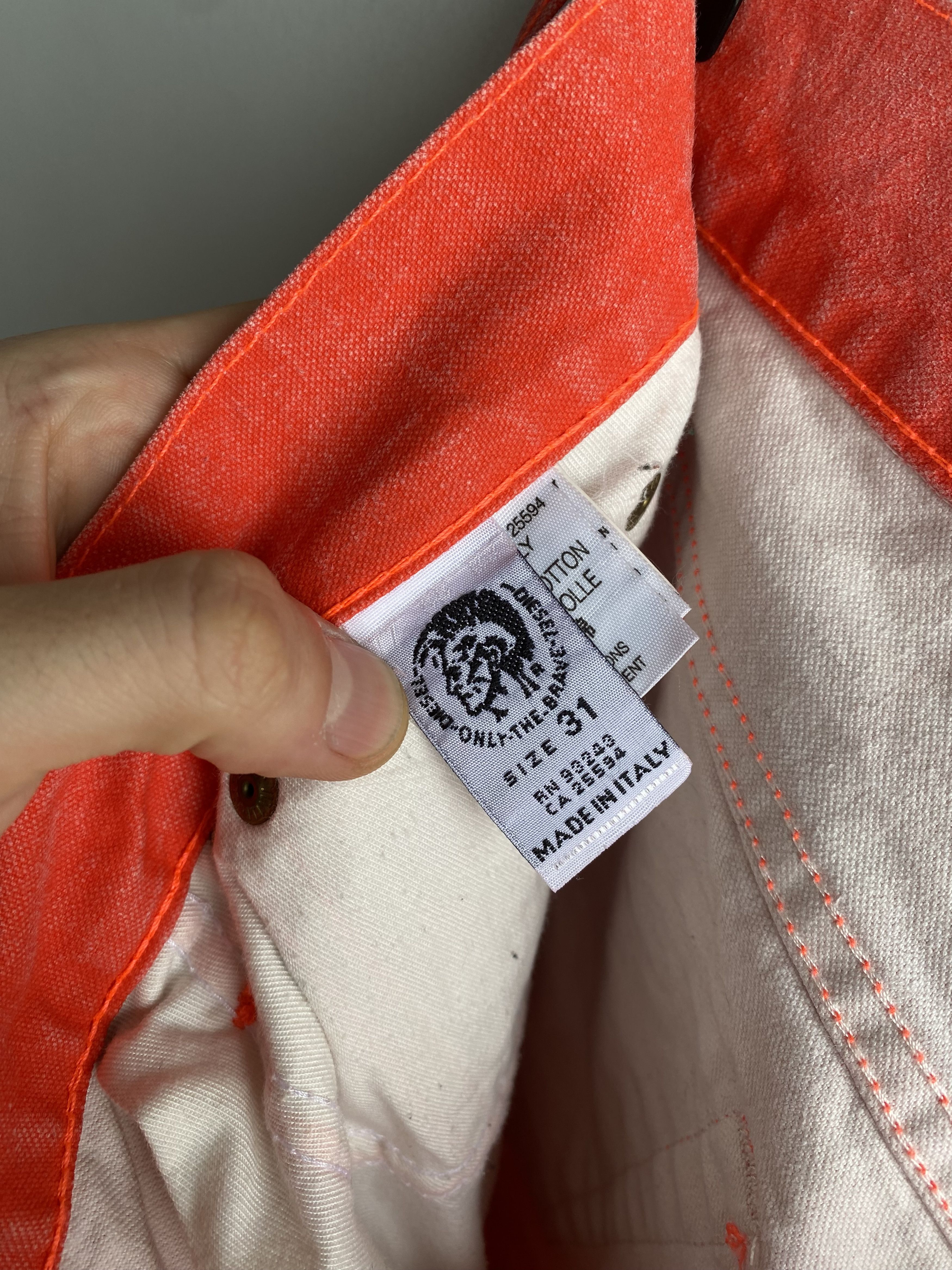 Diesel DIESEL Division Culture Rave/Acid Denim Size US 31 - 10 Thumbnail