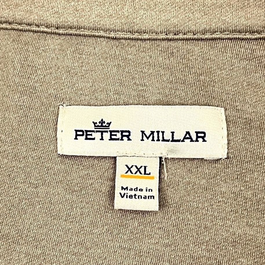 Peter Millar Peter Millar Perth Pullover Mens 2XL Light Blue Golf Quarter Zip Sleeved Regular Fit Shirt Size US XXL / EU 58 / 5 - 2 Thumbnail
