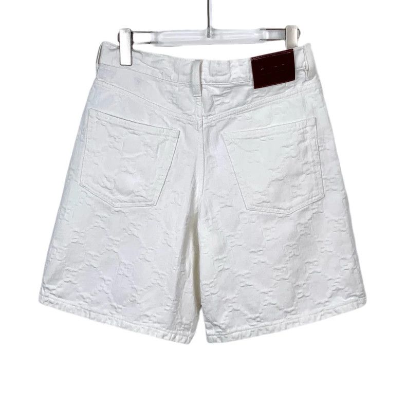 Gucci Gucci Size 25 24 styles of white old flower full-printed d Size US 26 / EU 42 - 2 Thumbnail