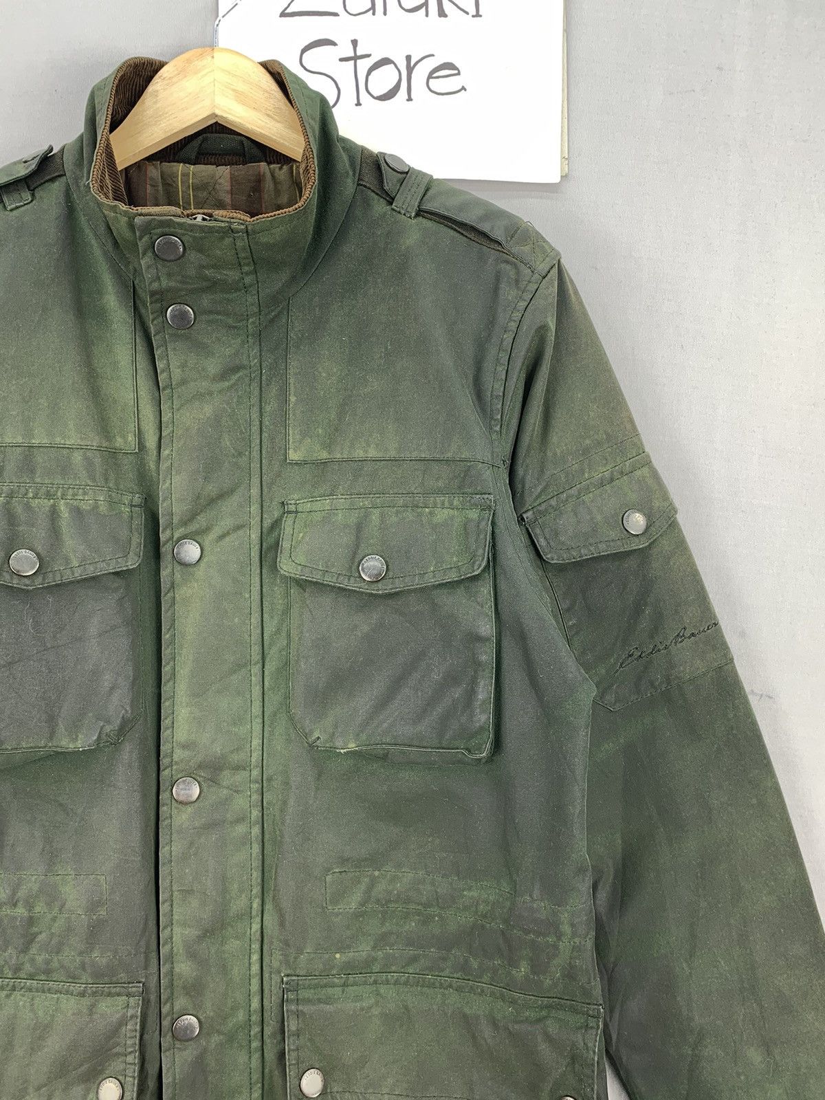 Eddie Bauer Vintage Eddie Bauer Waxed M-65 Field Jacket Size US M / EU 48-50 / 2 - 4 Thumbnail