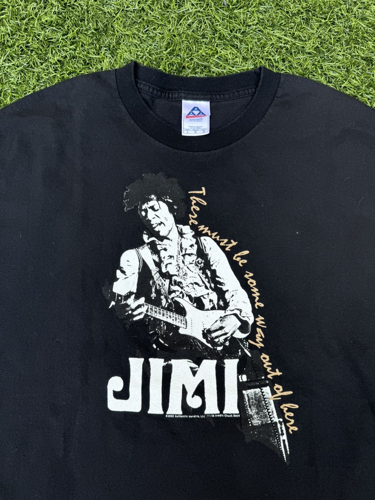 Vintage 00s vintage Jimi Hendrix authentic tee Size US L / EU 52-54 / 3 - 2 Thumbnail
