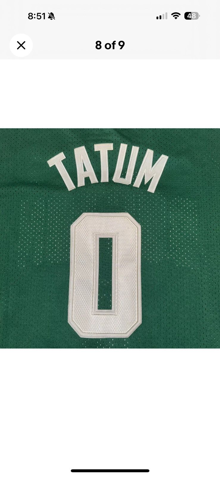 Mitchell & Ness Mitchell Ness Jayson Tatum Boston Celtics NBA Jersey Men XL Size US XL / EU 56 / 4 - 8 Thumbnail